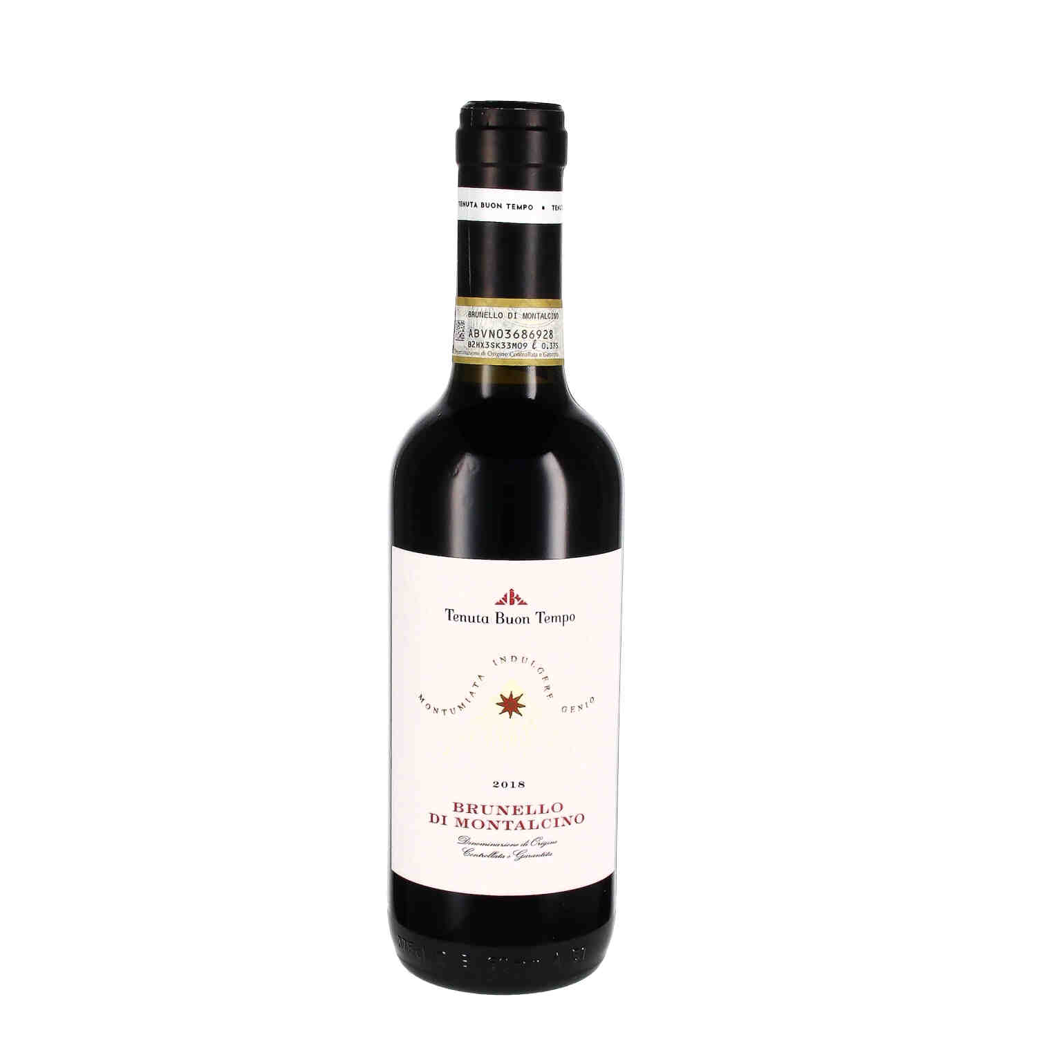 Brunello di Montalcino DOC 2018 - halbe Flasche