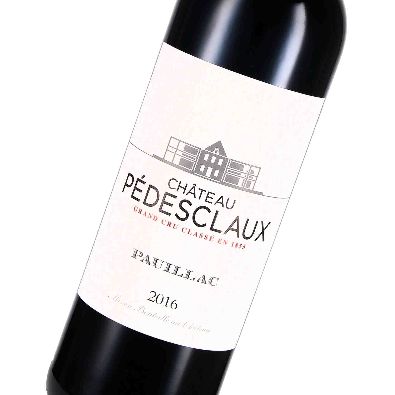 Château Pedesclaux Pauillac 5ème Cru Classé AOC rge 2016