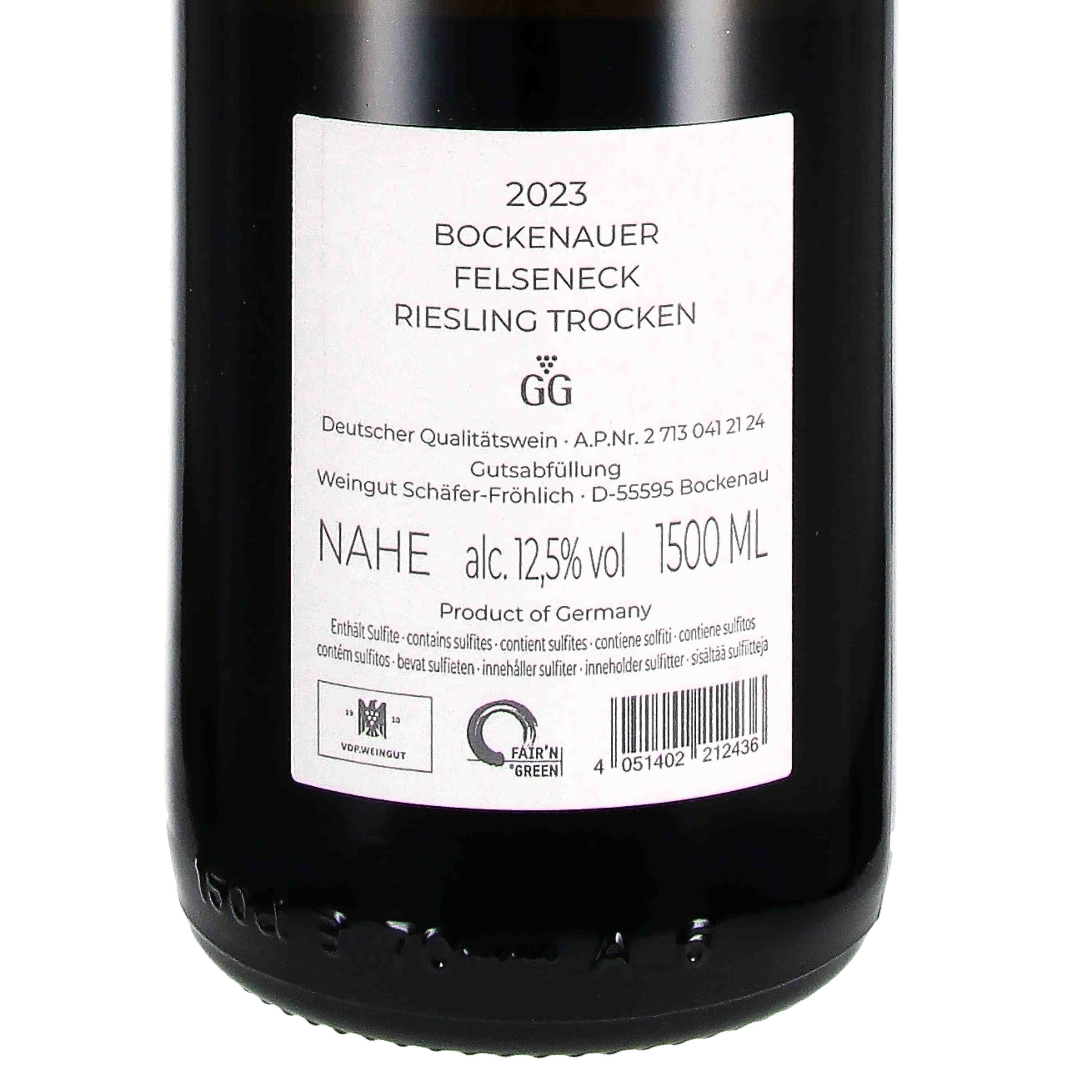 Riesling Felseneck VDP.Großes Gewächs 2023, Qw - Magnum