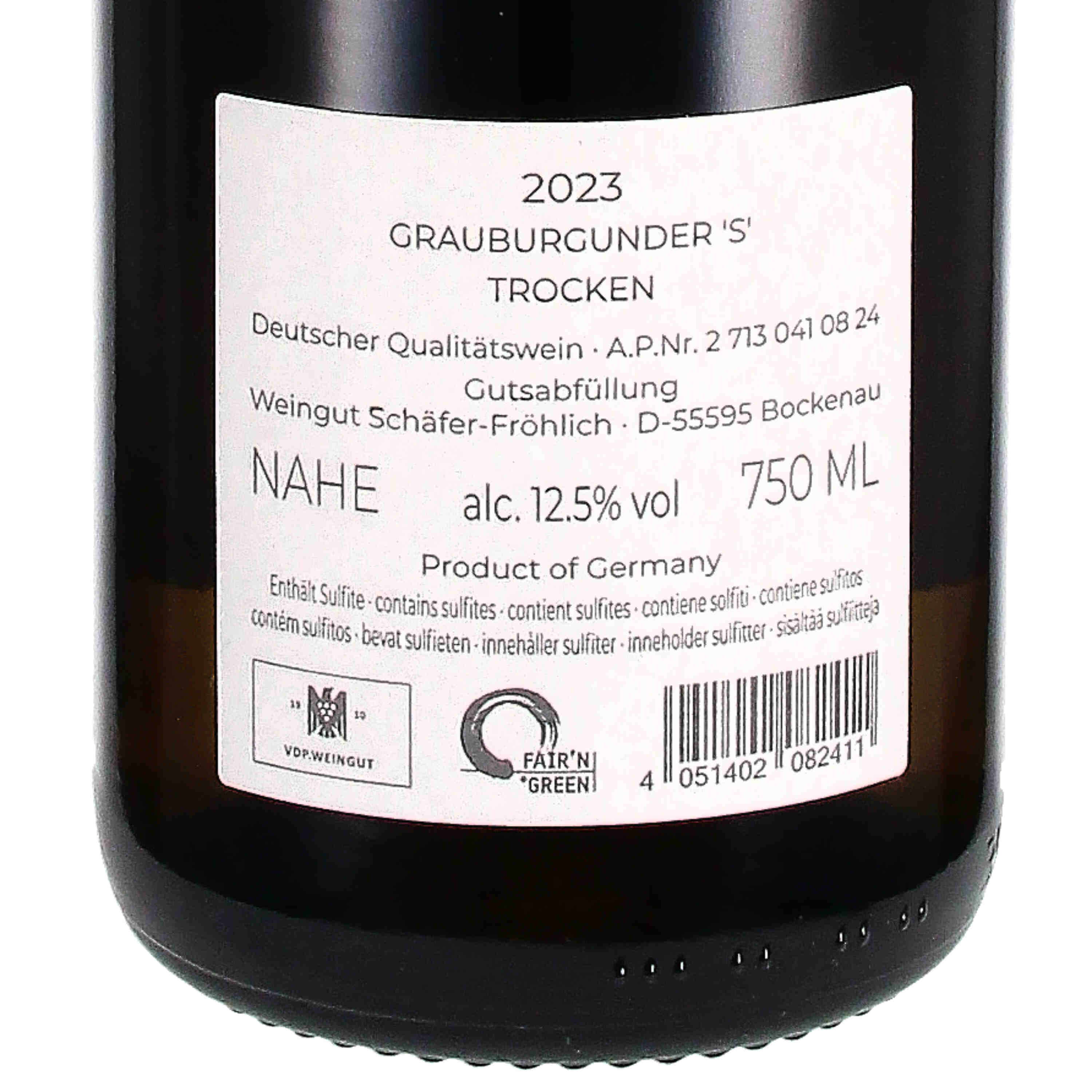 Grauburgunder 'S' trocken 2023, Qw