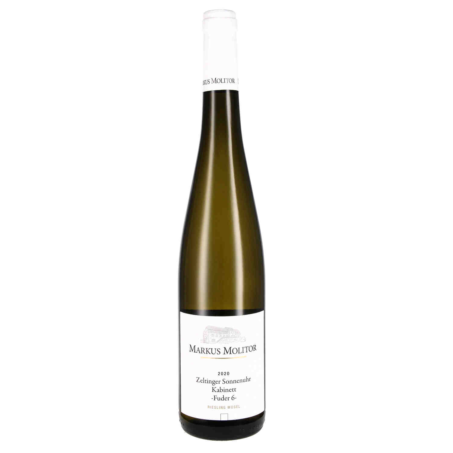 Riesling Kabinett tocken Zeltinger Sonnenuhr Fuder 6 2020, PW