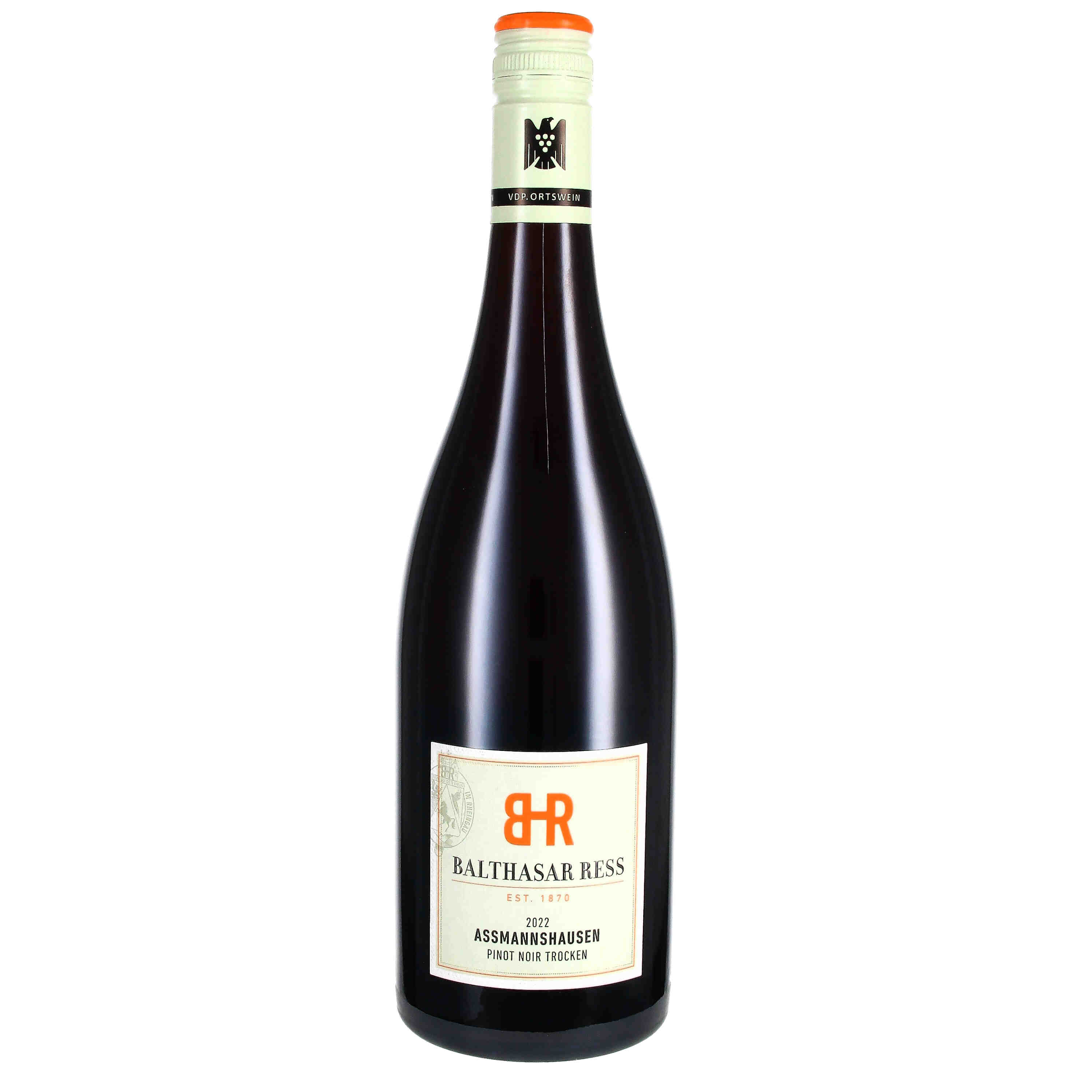 Pinot Noir Assmannshausen, QW 2022 (bio)
