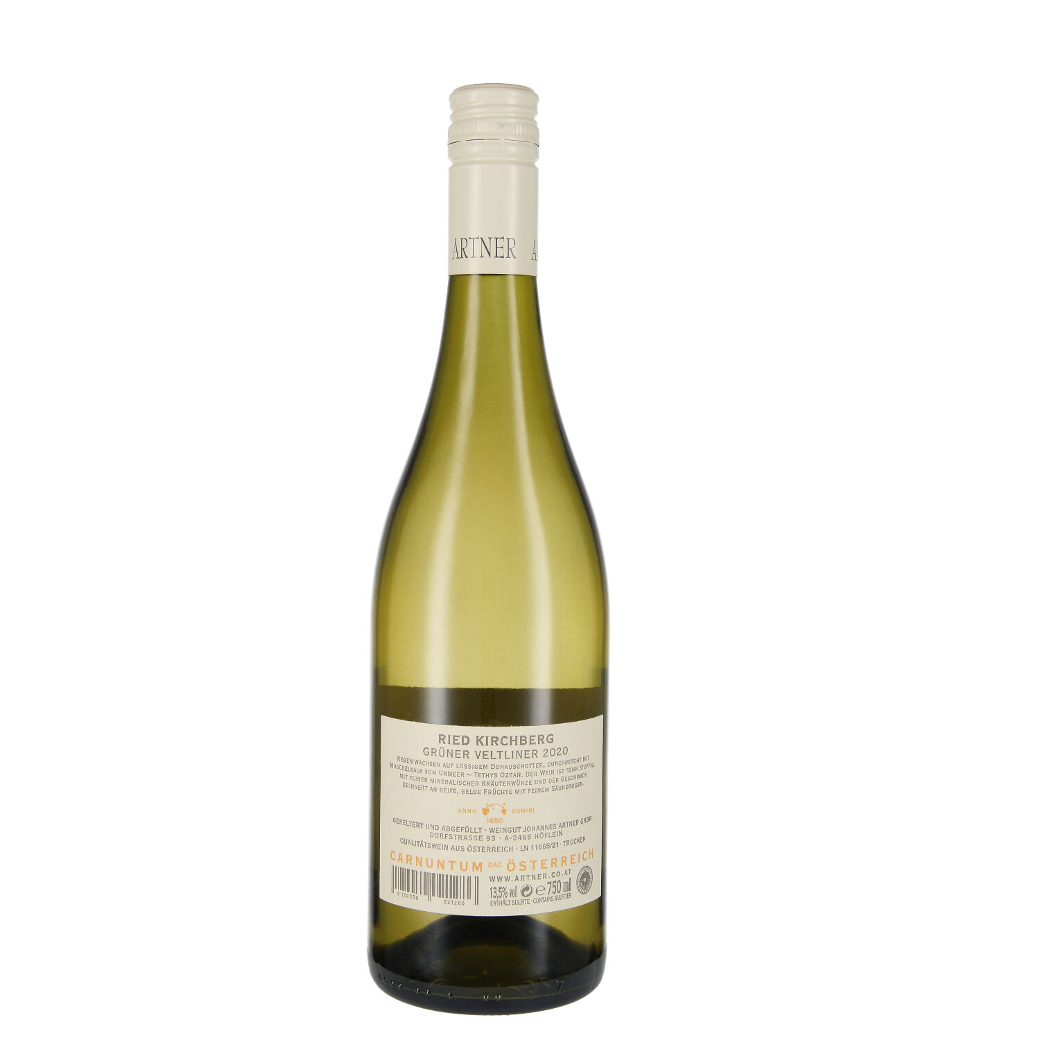 Grüner Veltliner Ried Kirchberg 2020, Qw