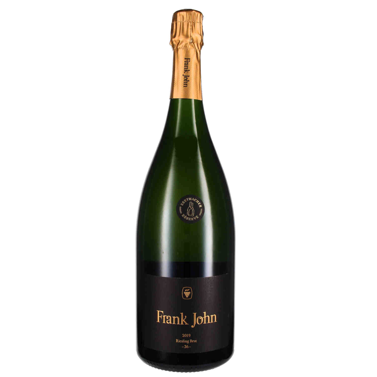 Riesling brut - 36 -, Sekt b.A.Pfalz  2019 (bio) - Magnum
