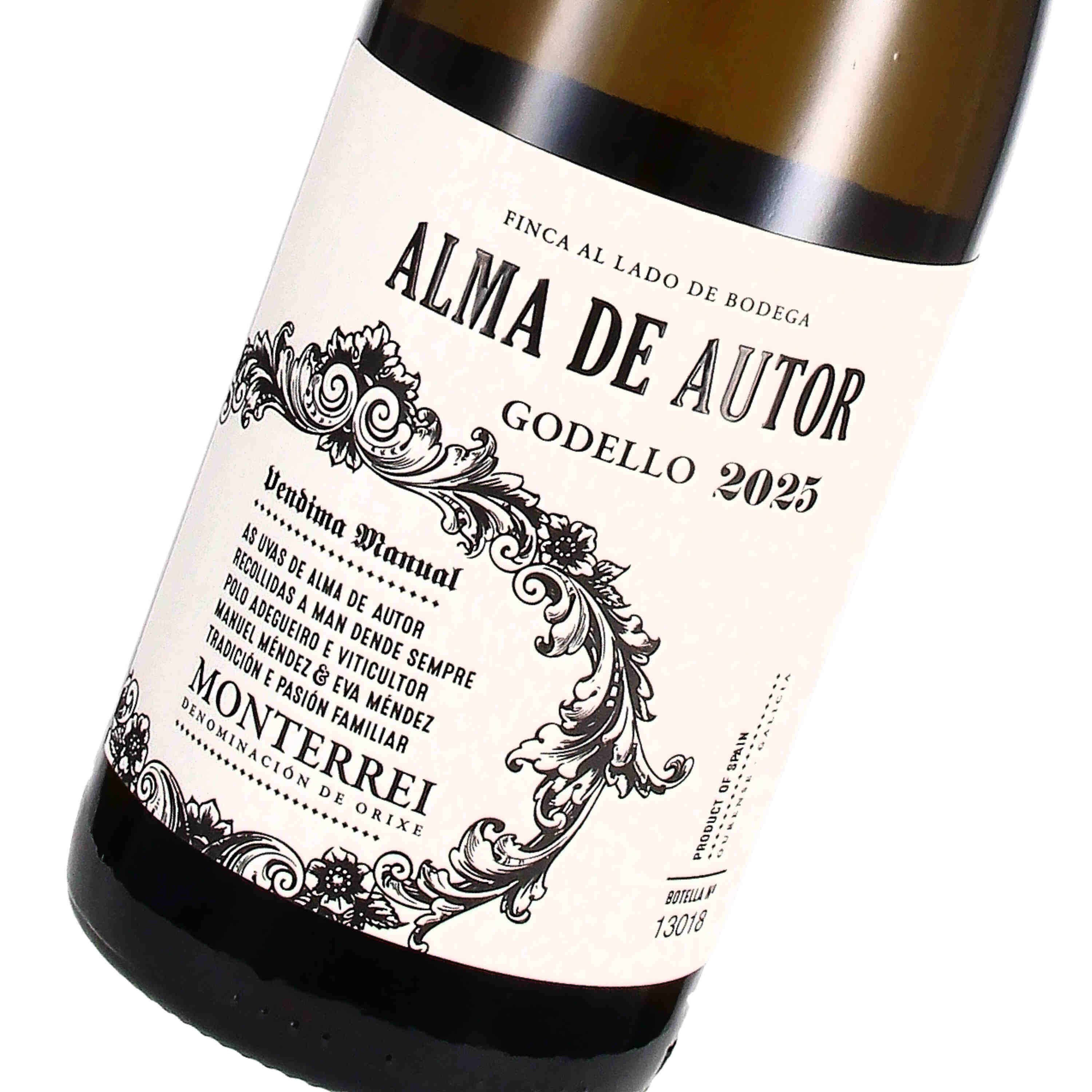 Godello Old Vines Alma de Autor Monterrei D.O. 2025