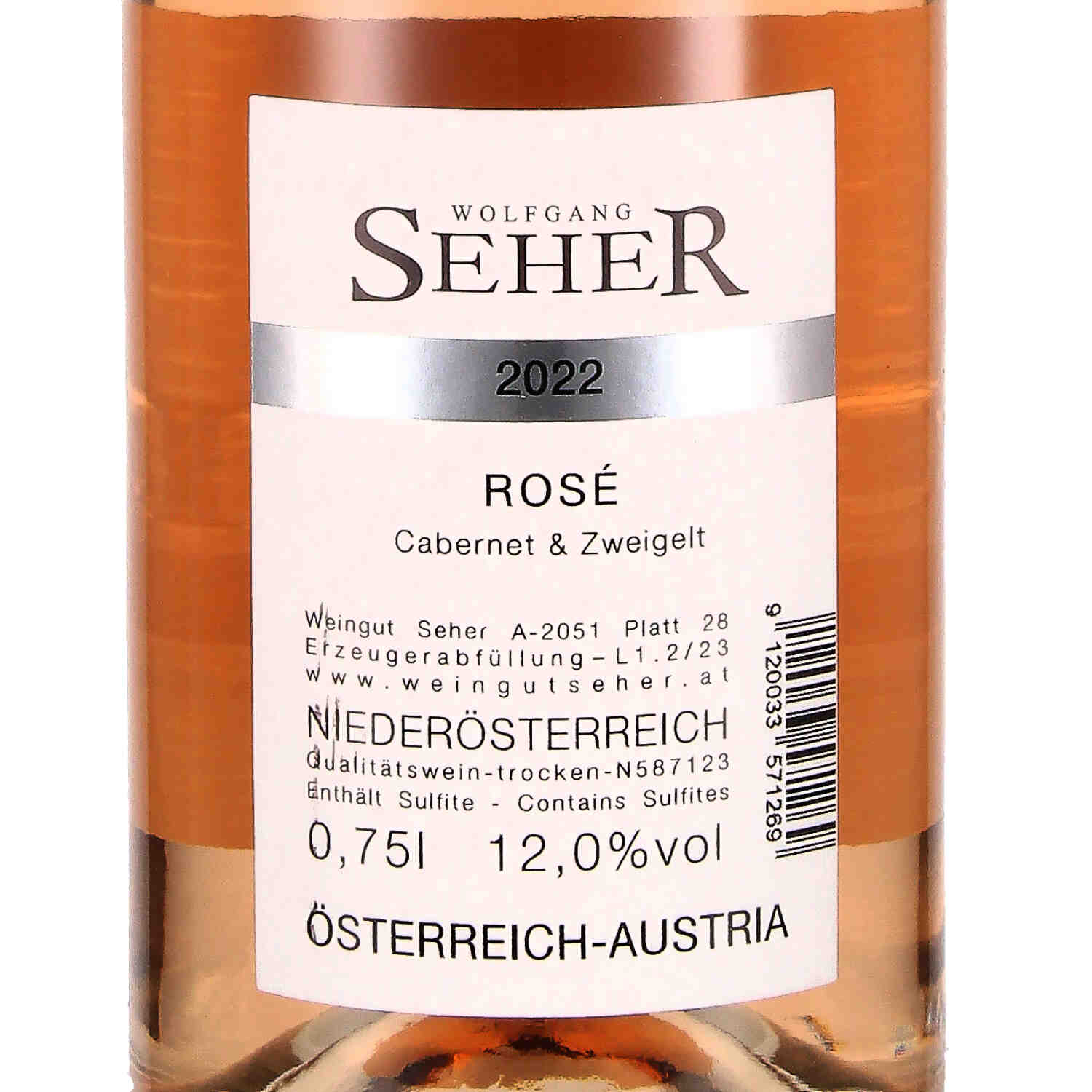 Cabernet & Zweigelt Rosé 2022, Qw