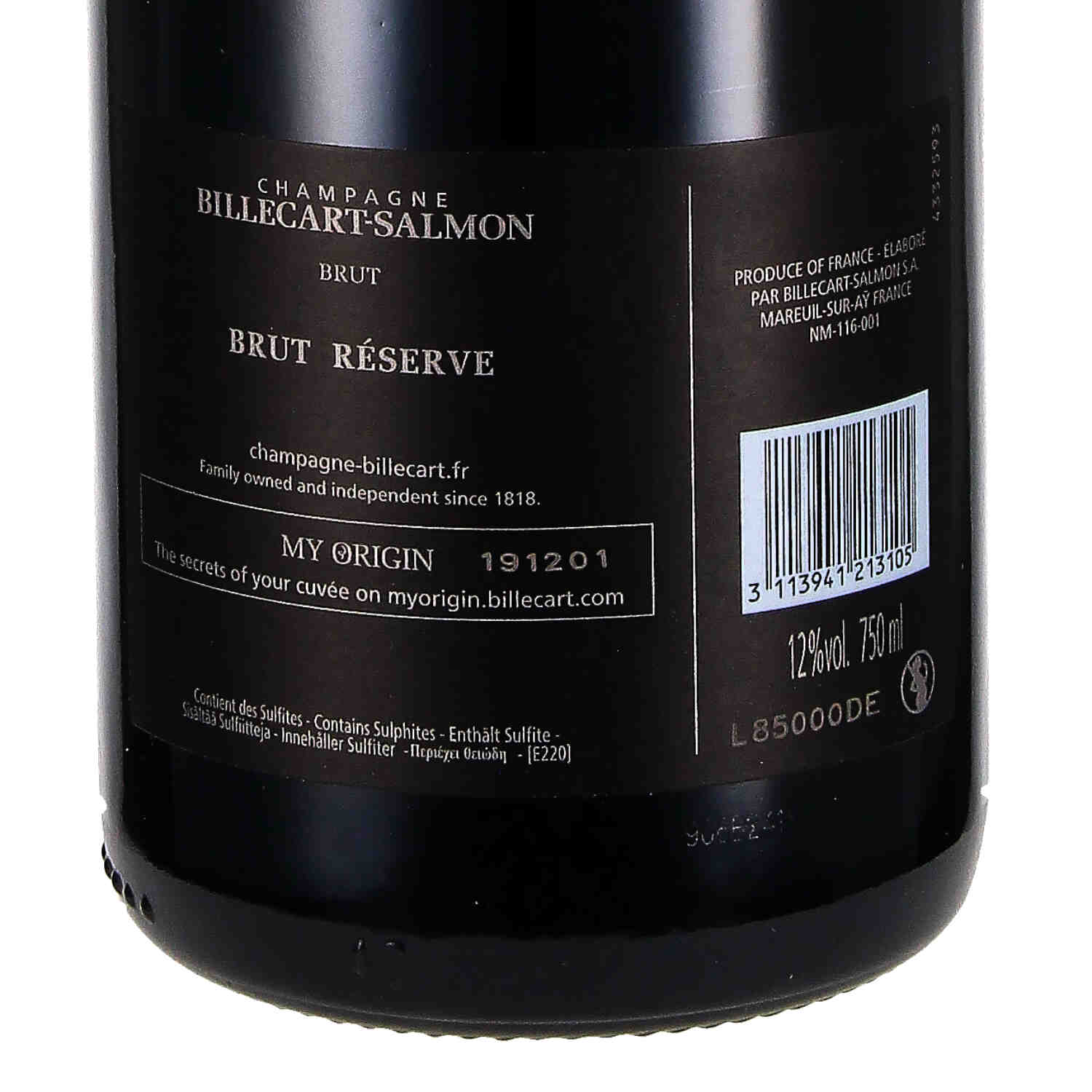 Extra-Brut "Le Réserve" AOC Champagne