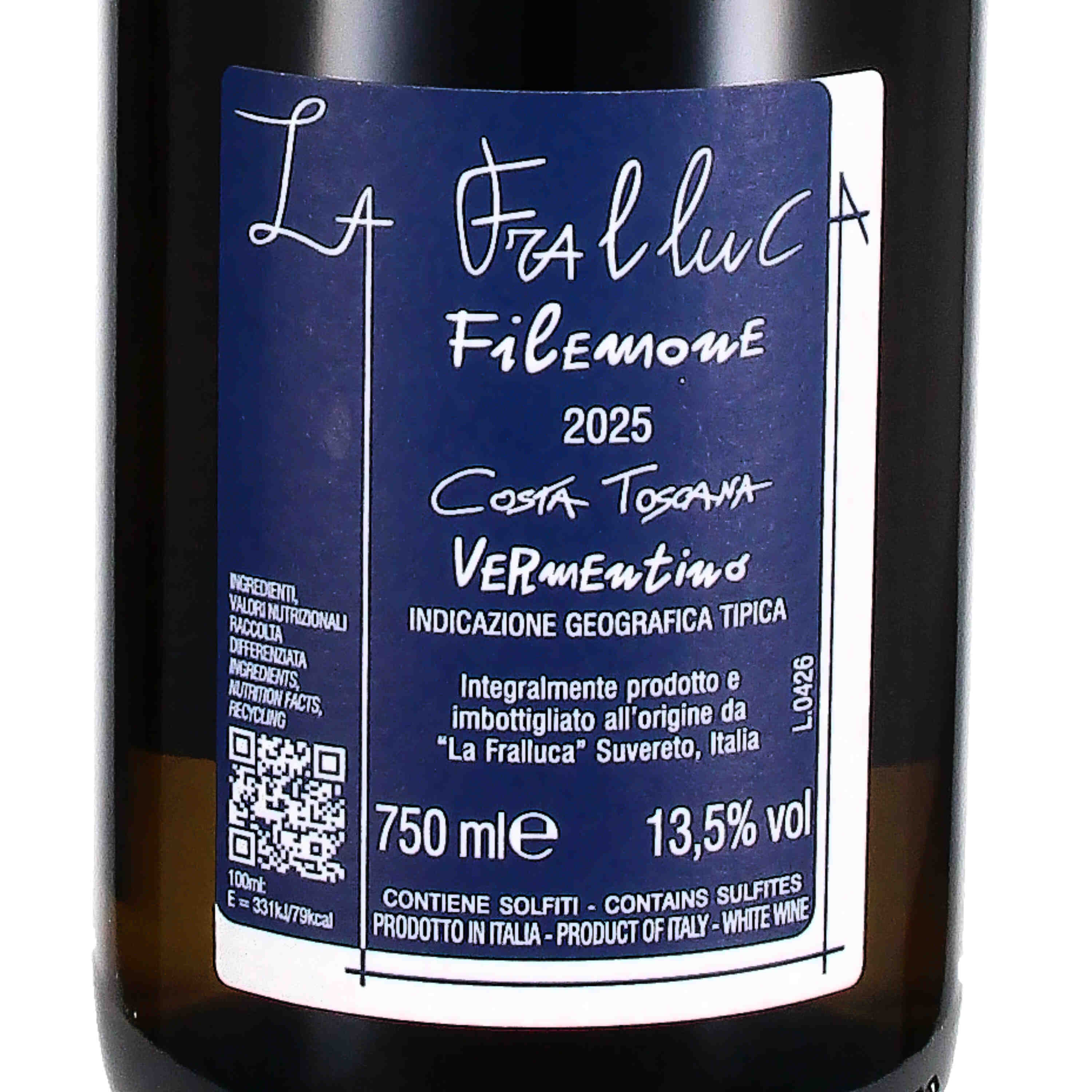 Vermentino Costa Toscana IGT "Filemone" 2025