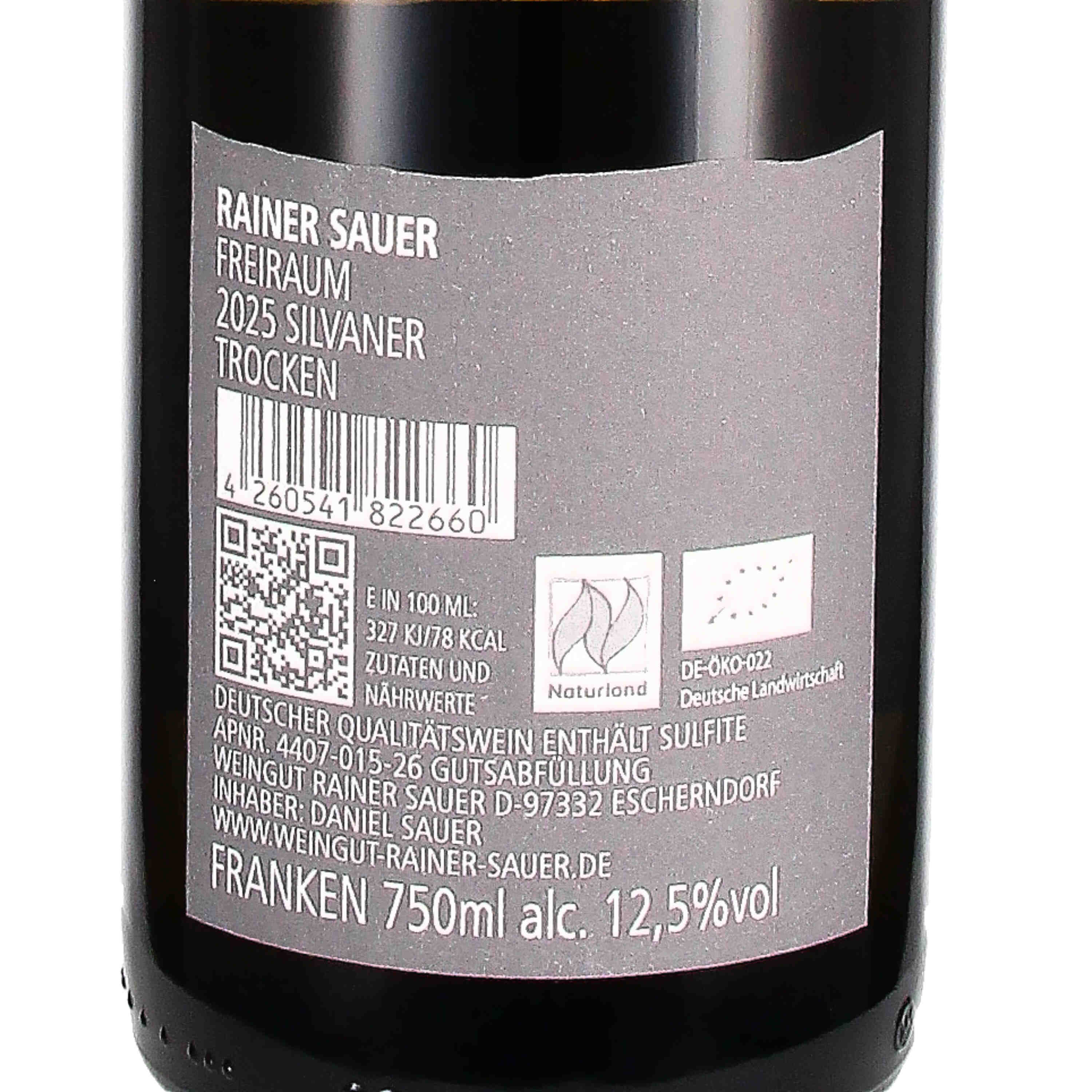 Silvaner Freiraum 2025 (bio)