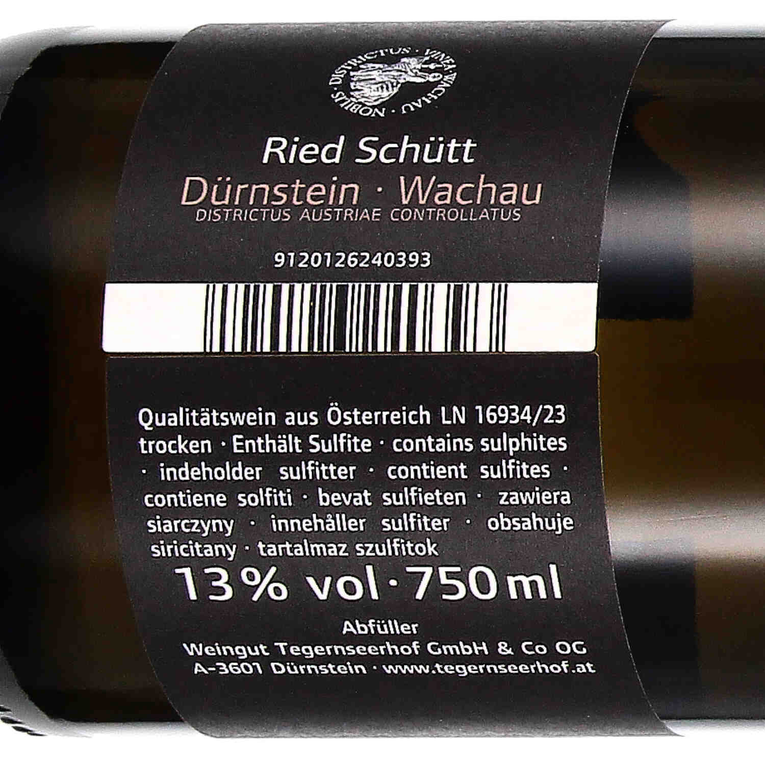 Grüner Veltliner Smaragd Schütt 2022 Qw
