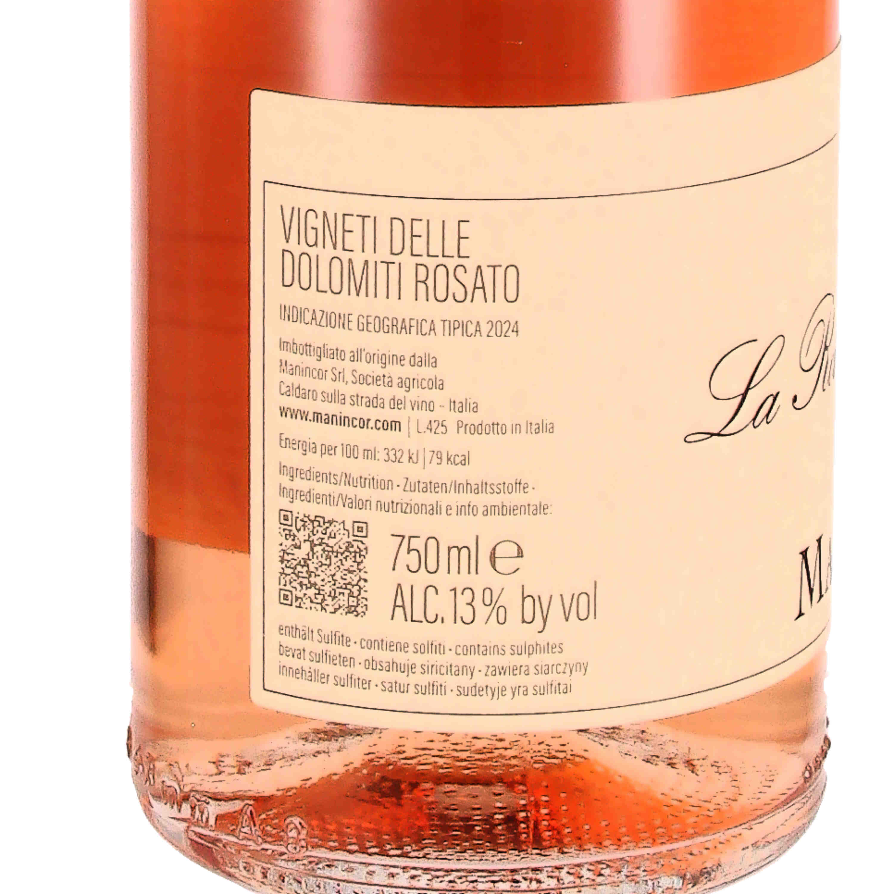 La Rose de Manincor Dolomiti IGT 2025 (Bio)