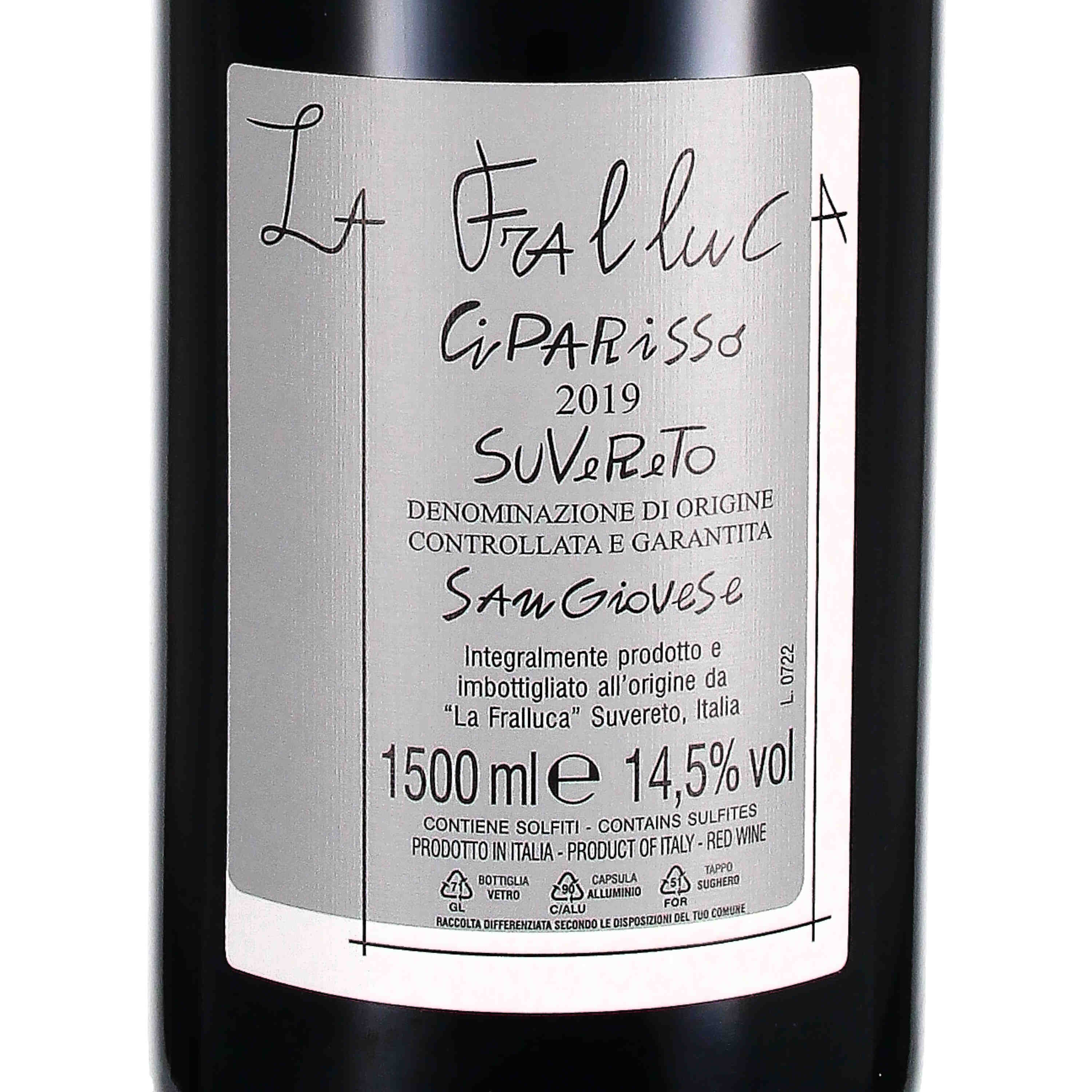Sangiovese Suvereto DOCG Ciparisso 2019 - Magnum