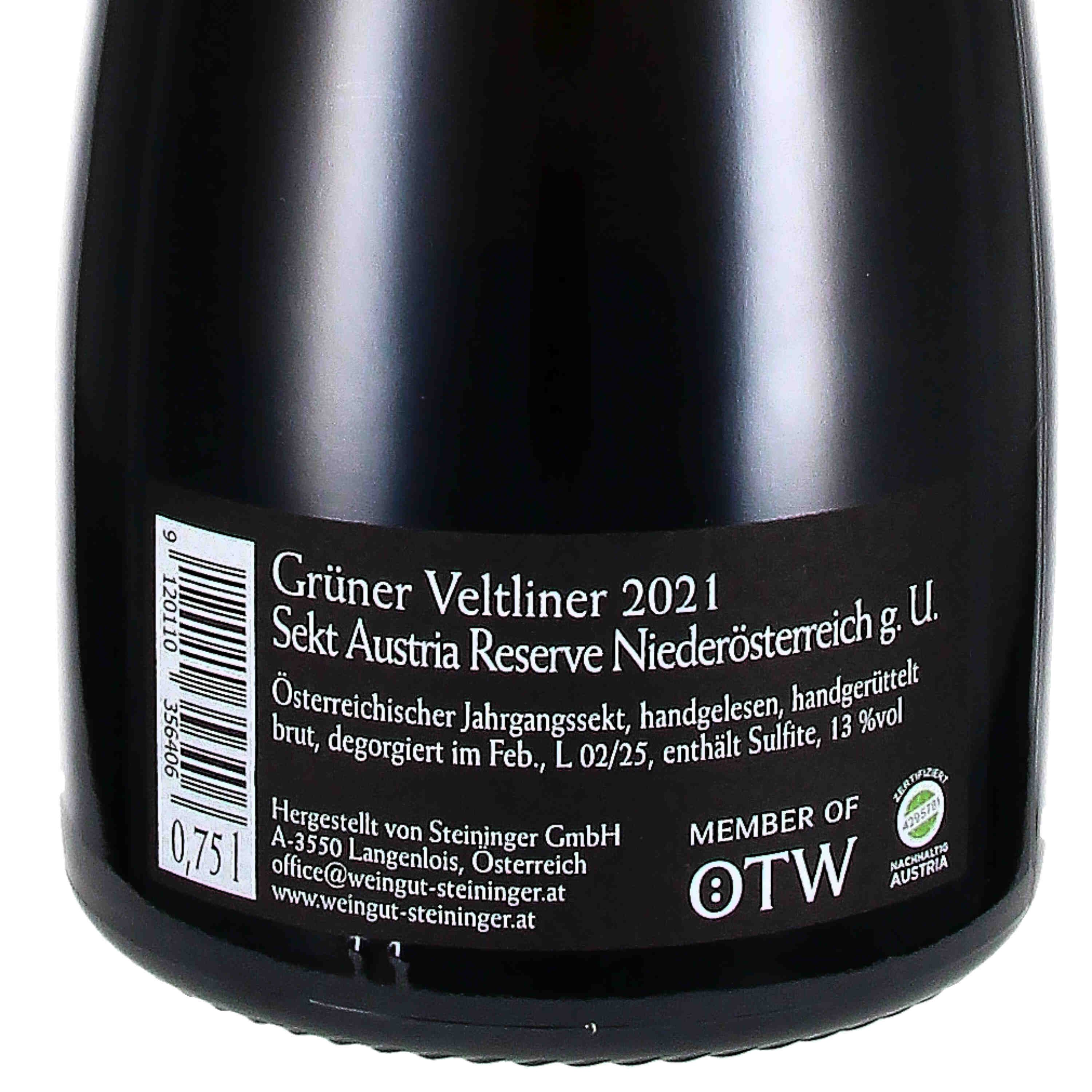 Grüner Veltliner Resérve Sekt  2021