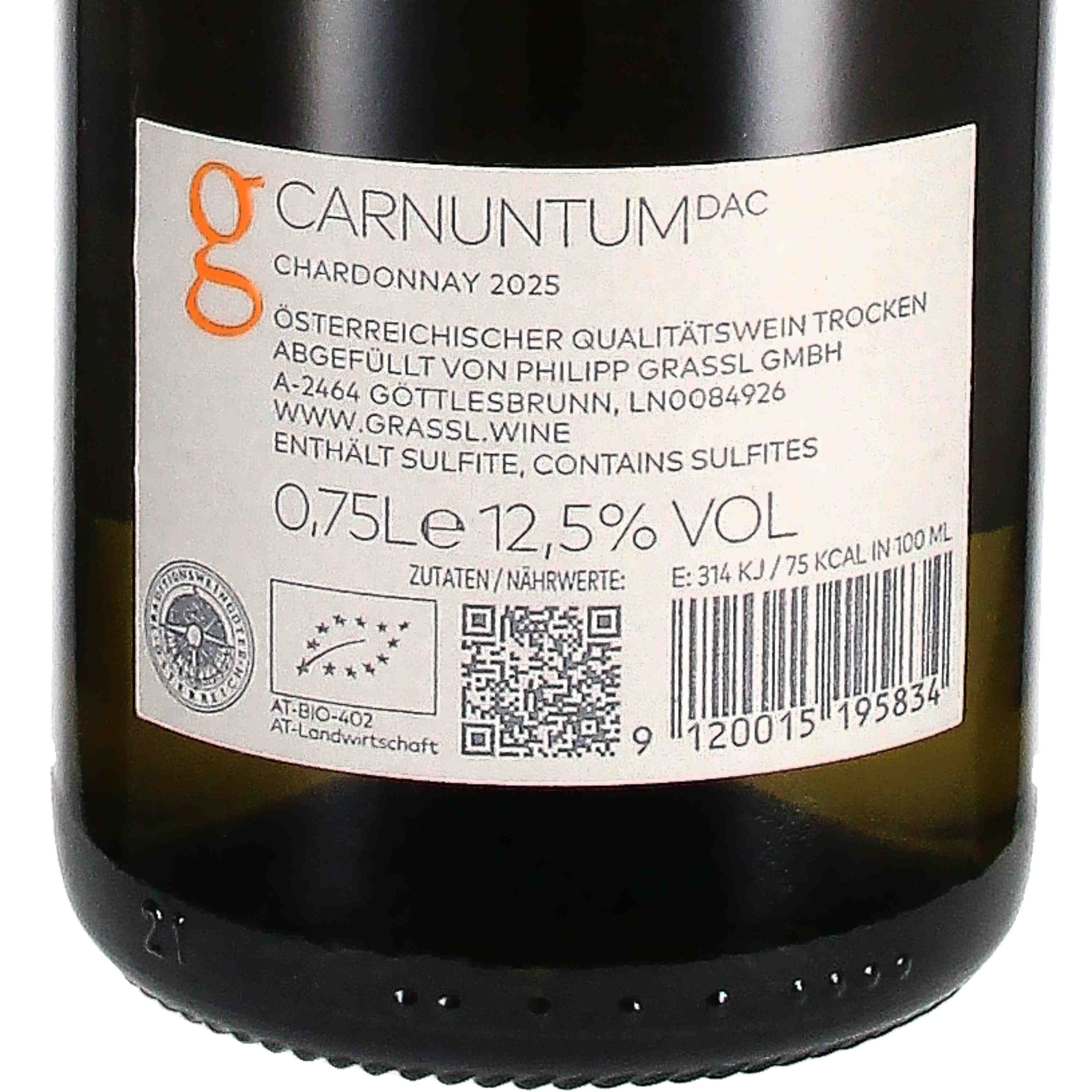 Chardonnay Carnuntum DAC 2025 (bio)