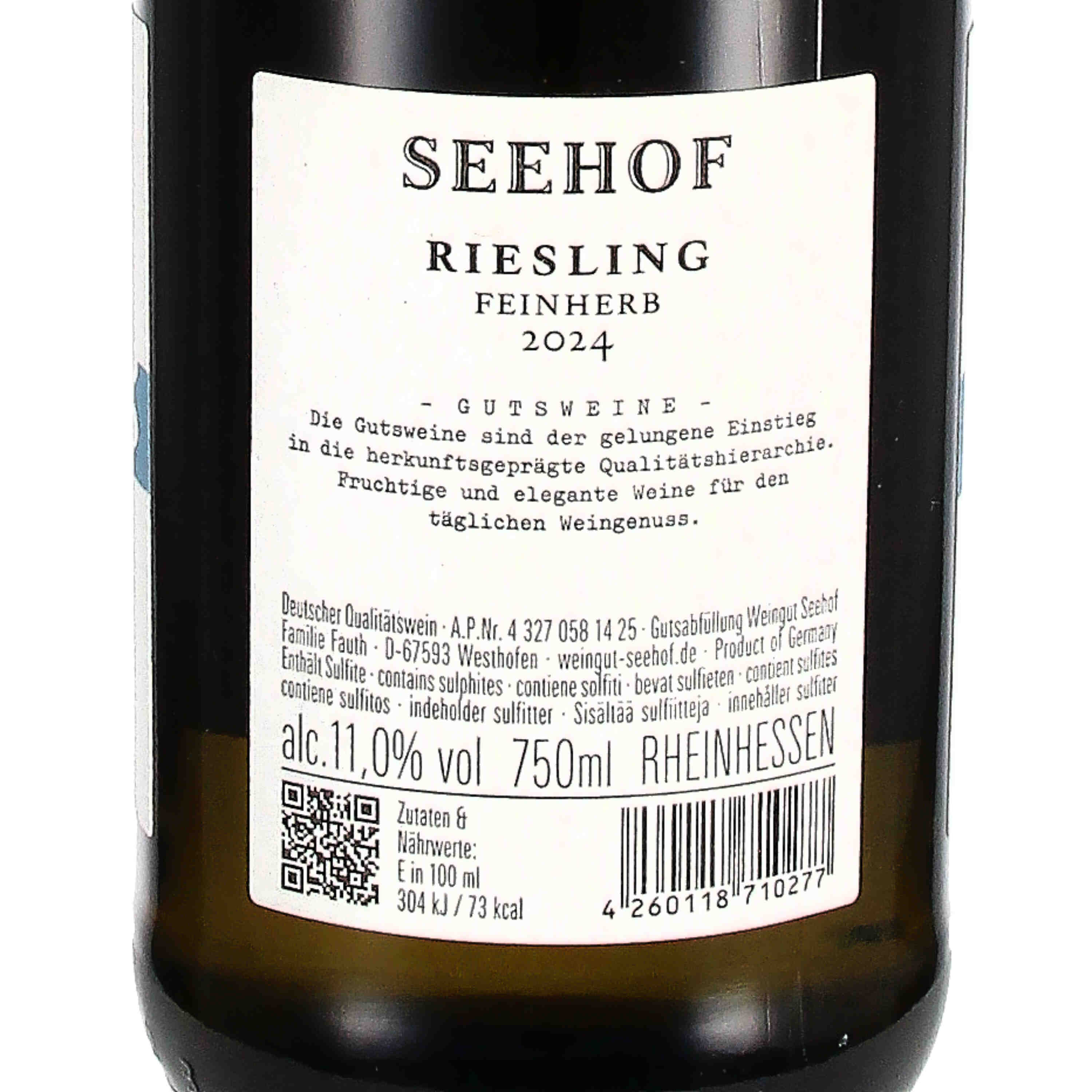 Riesling feinherb 2024