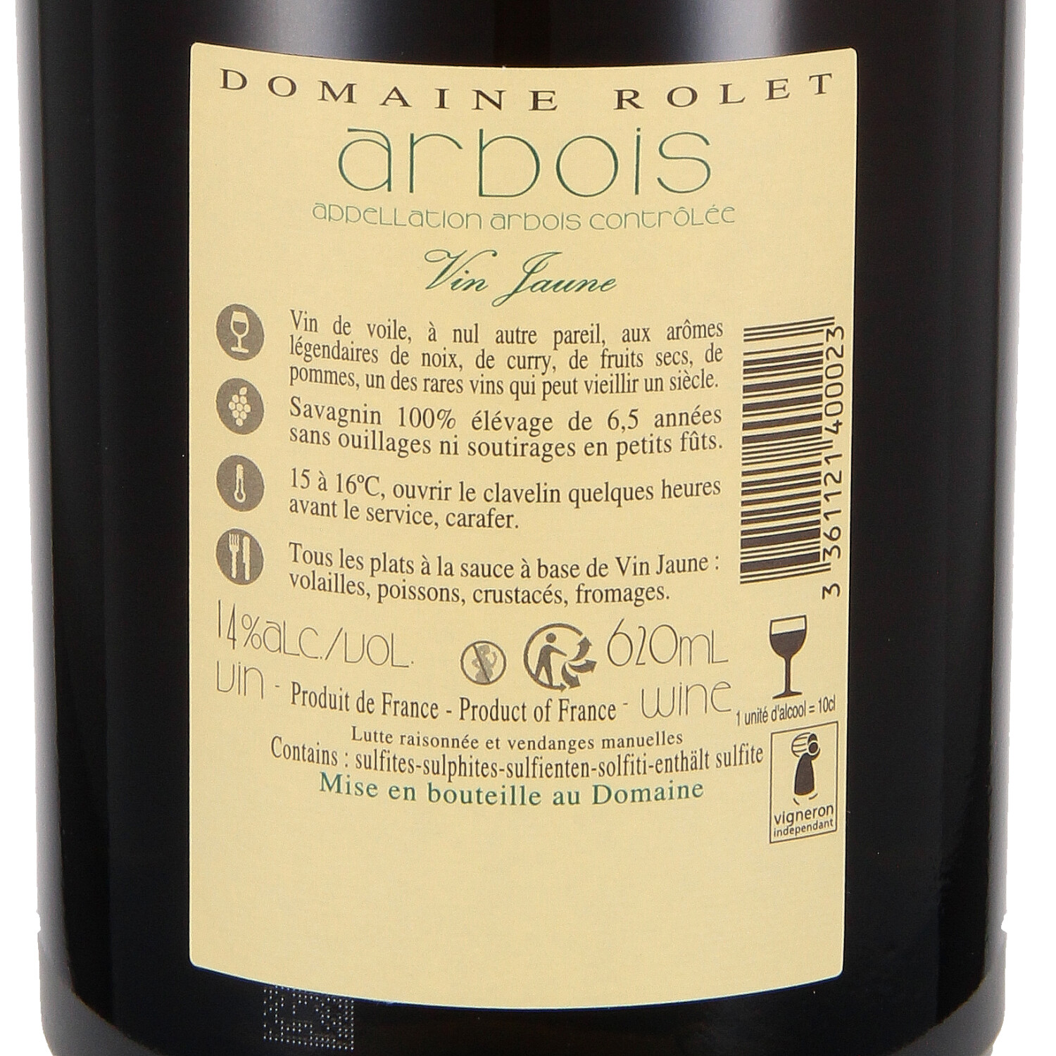 Arbois Vin Jaune AOC  2014