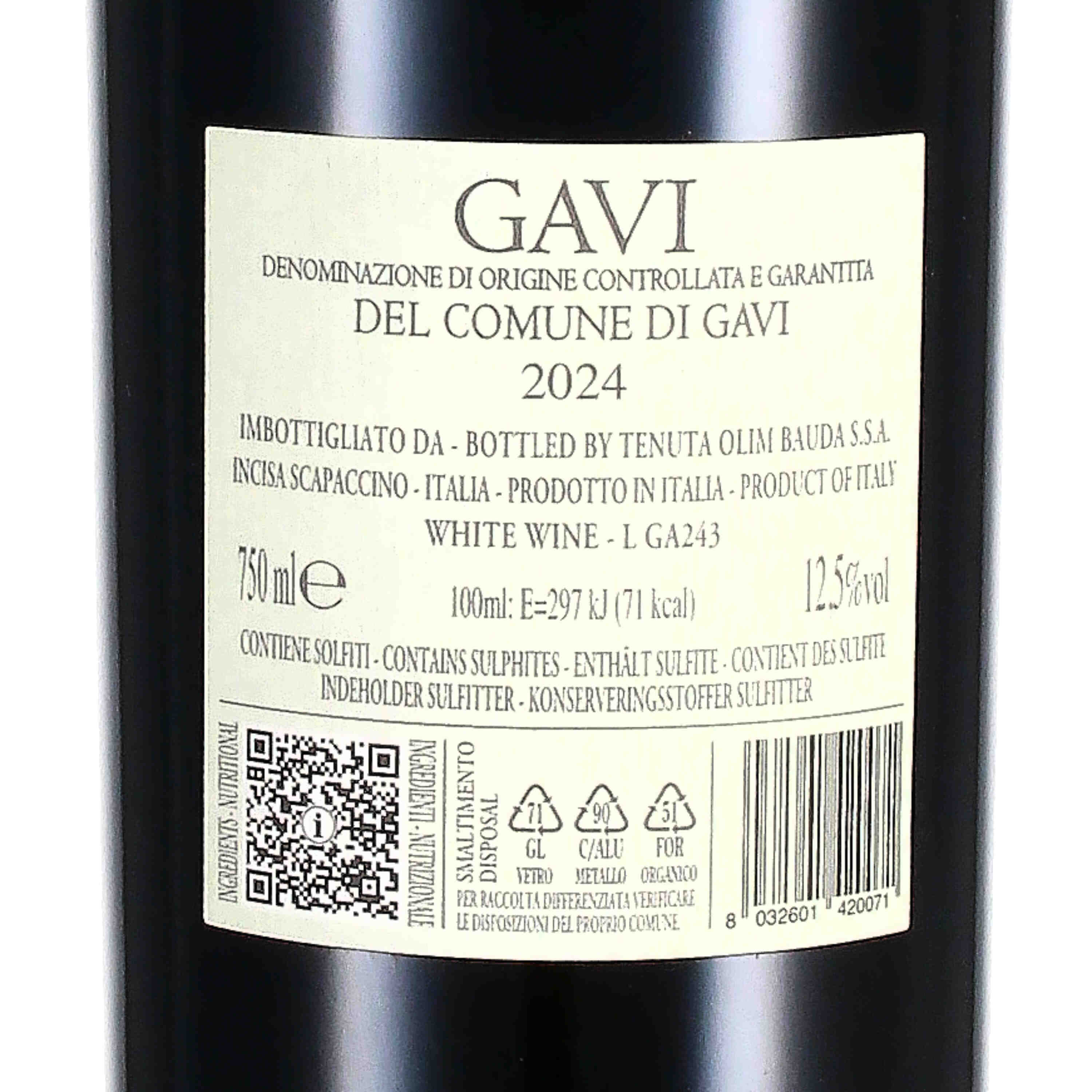 Gavi del Comune di Gavi DOCG 2024