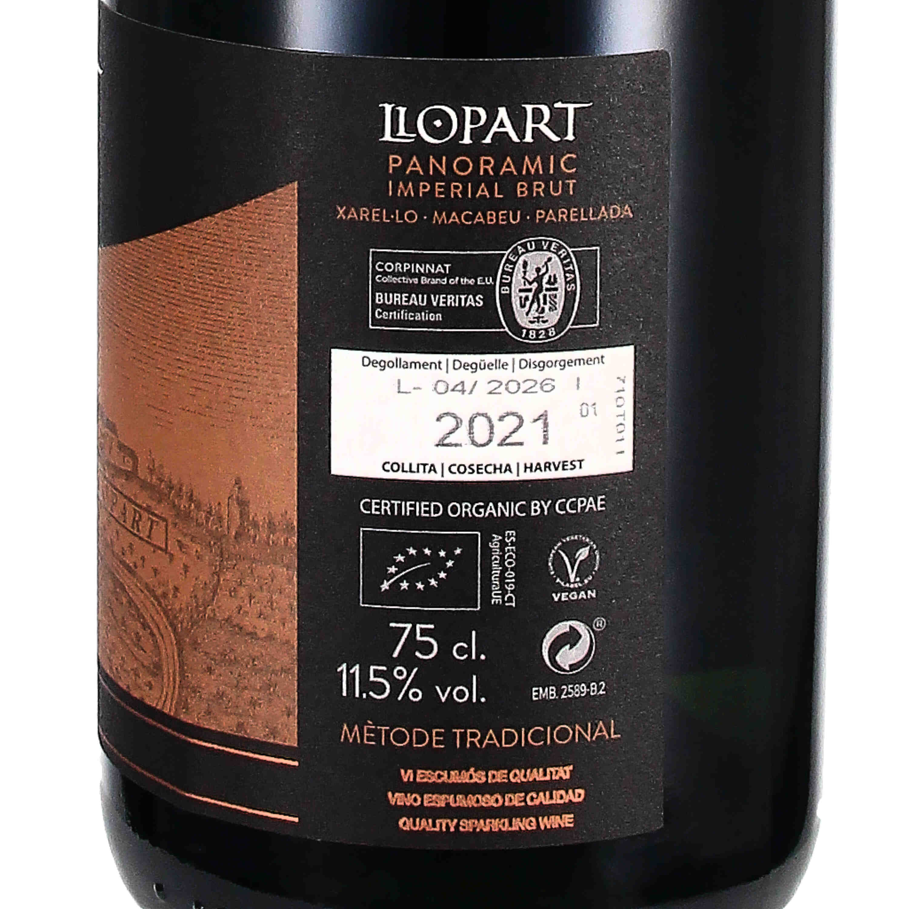 Corpinnat Imperial brut Panoramic 2021 (bio)