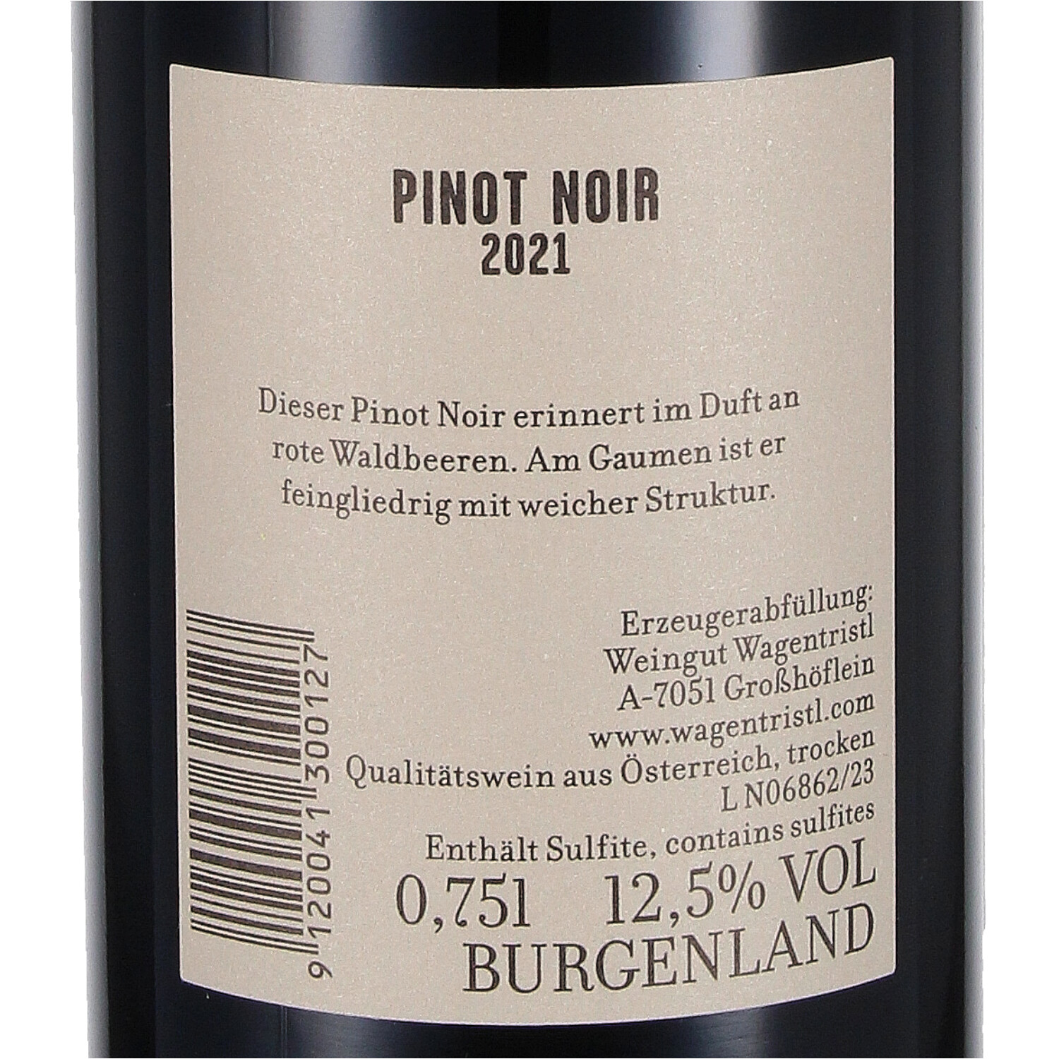 Pinot Noir 2021, QW