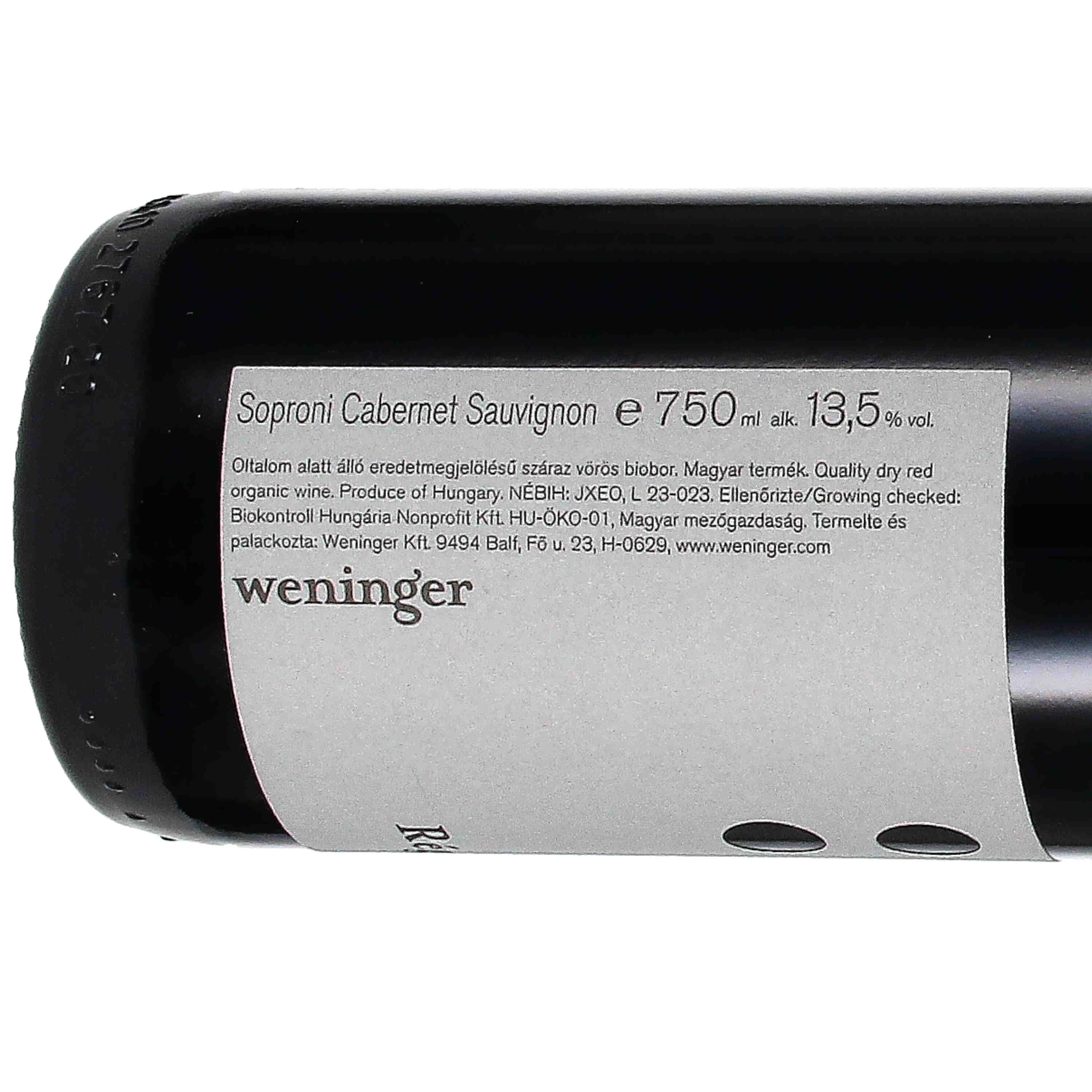 Cabernet Sauvignon "Régi Iskola" 2021, Qw (bio)