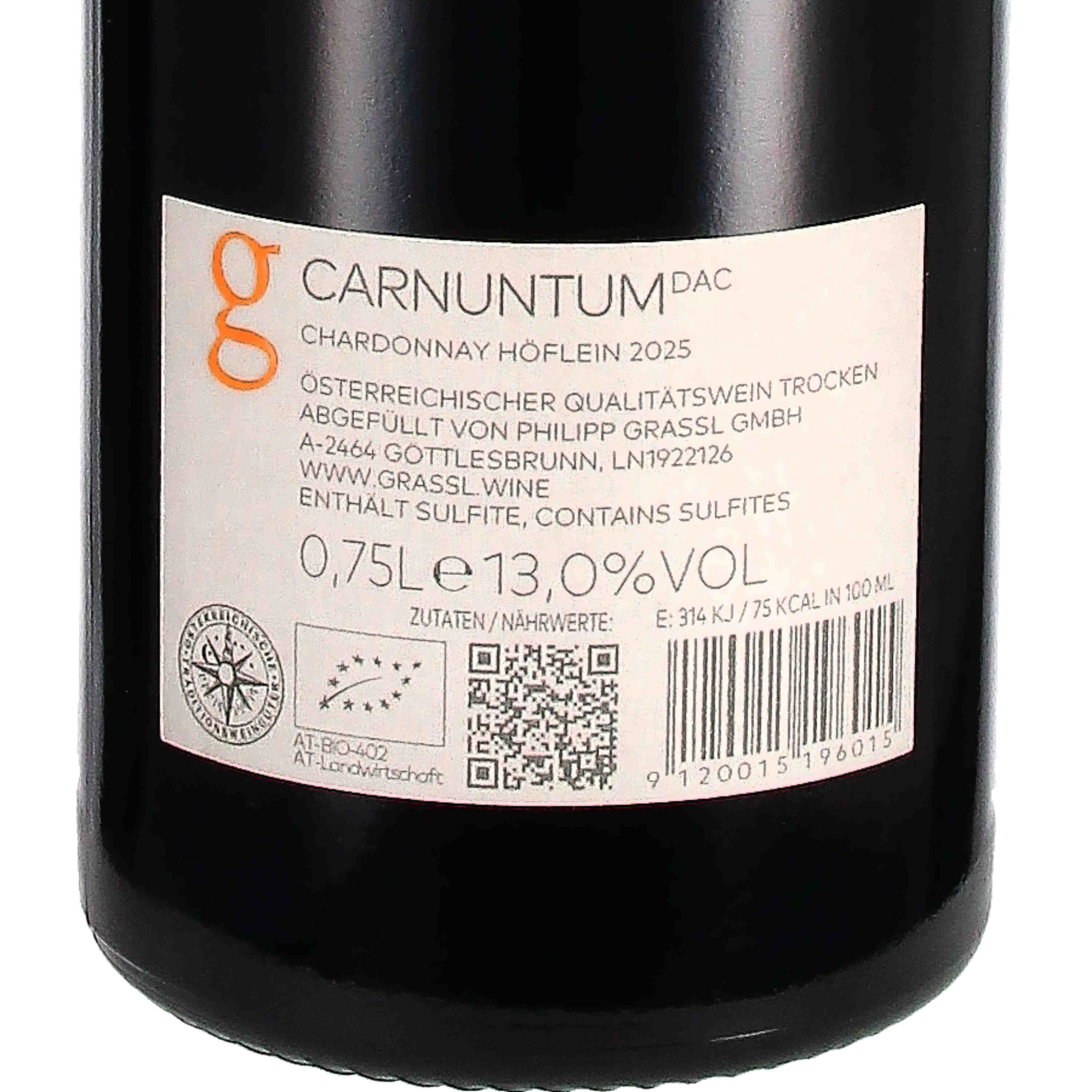Chardonnay "Höflein" Carnuntum DAC 2025 (bio)