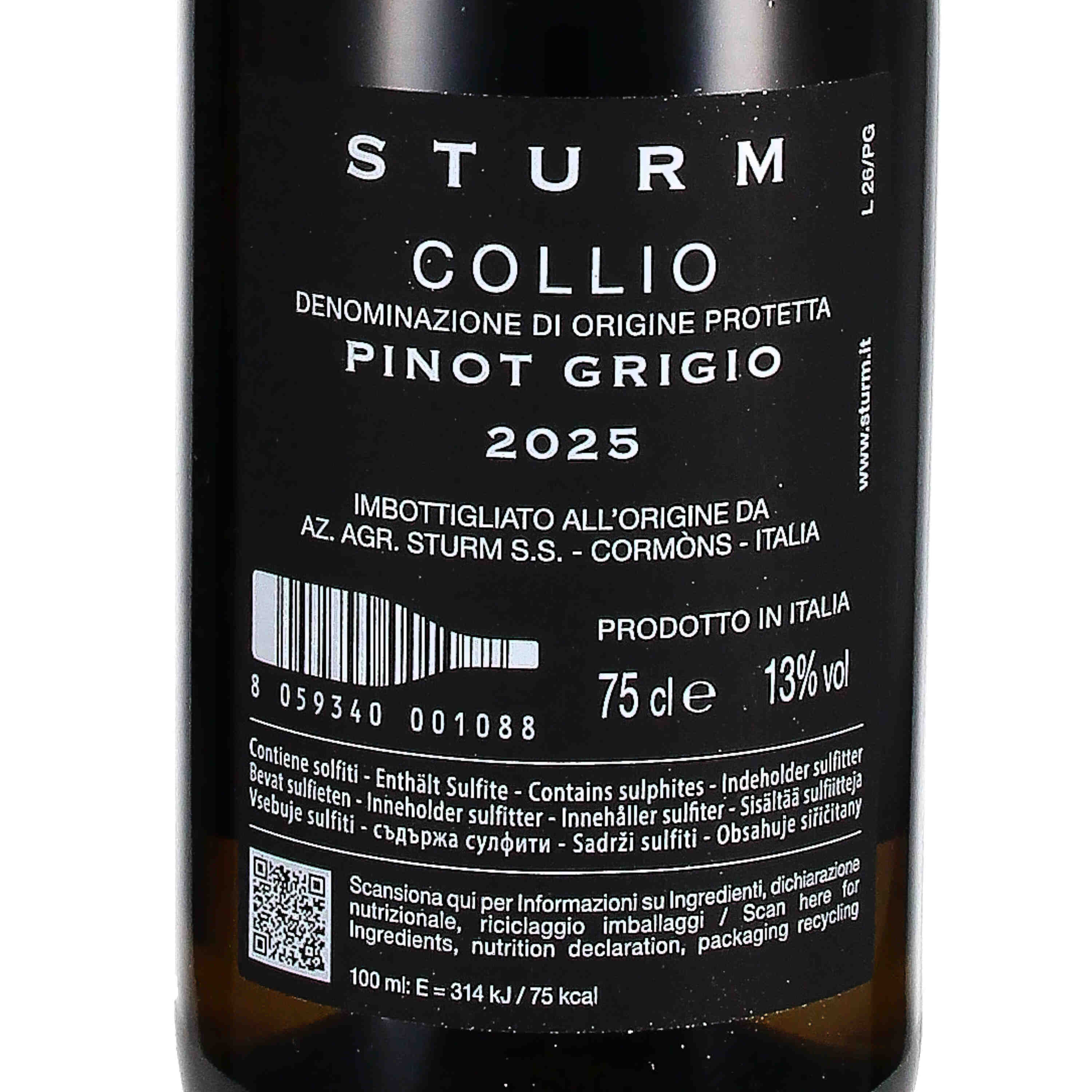 Pinot Grigio DOC Collio 2025