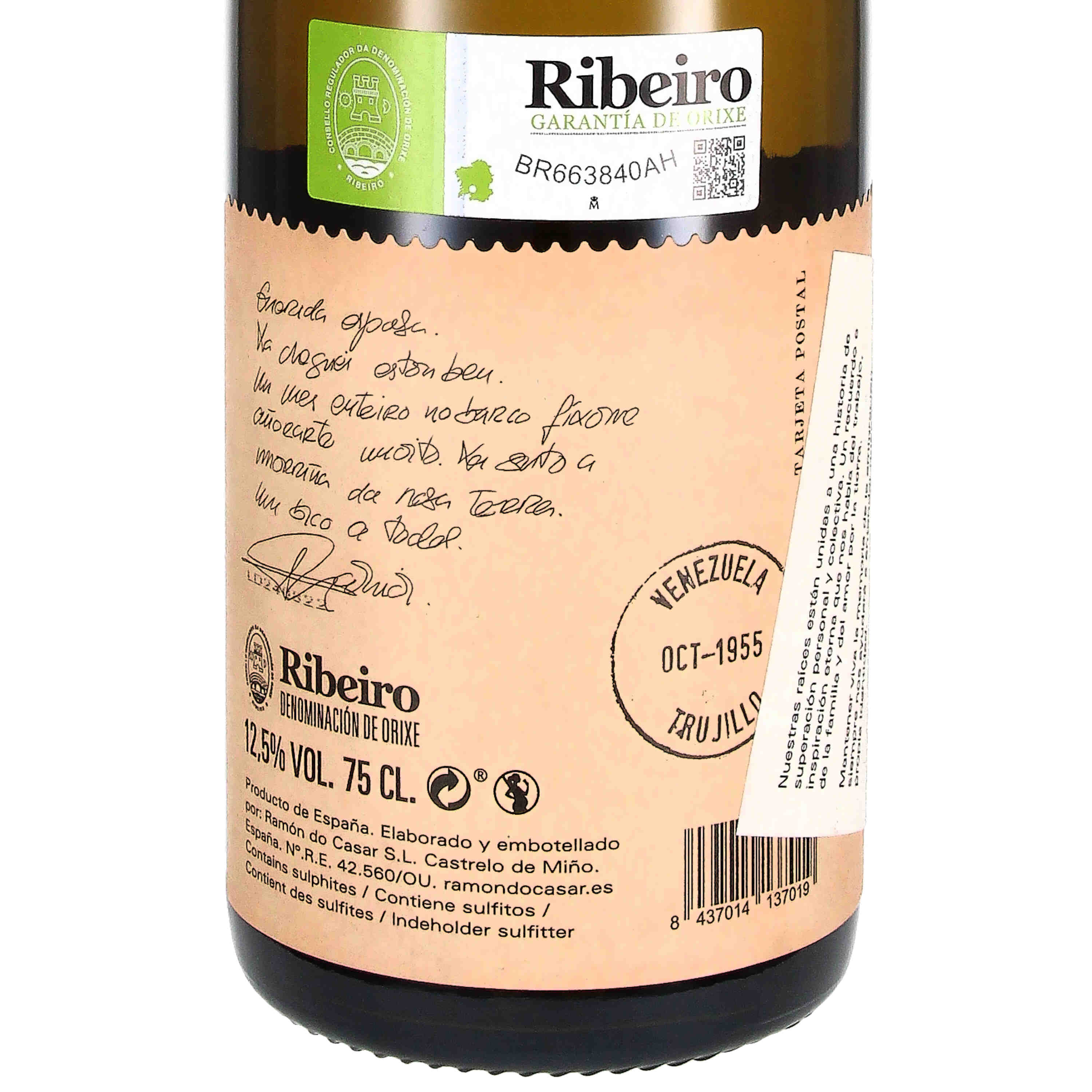 Ramón do Casar Varietal Ribeiro D.O. 2023