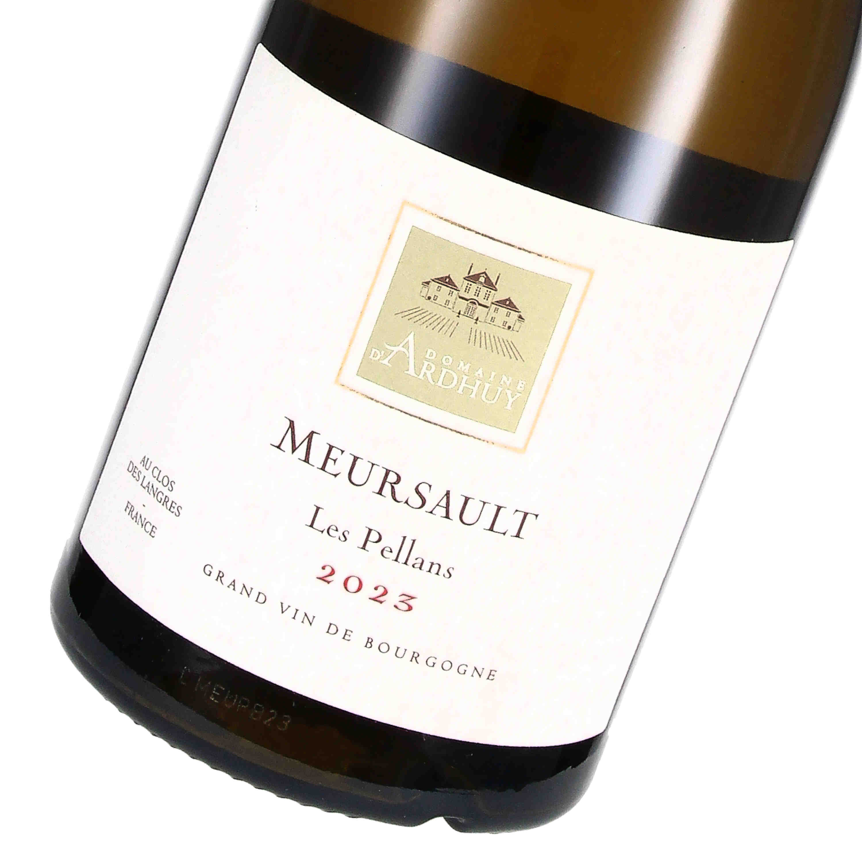 Meursault Villages blanc Les Pellans AOC 2023