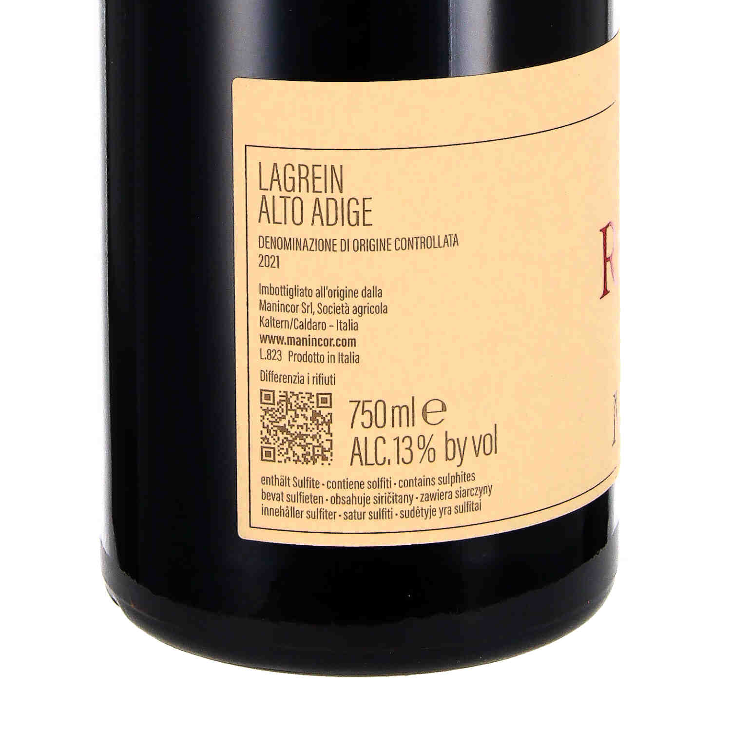 Lagrein Rubatsch Terlan DOC 2021 (bio)
