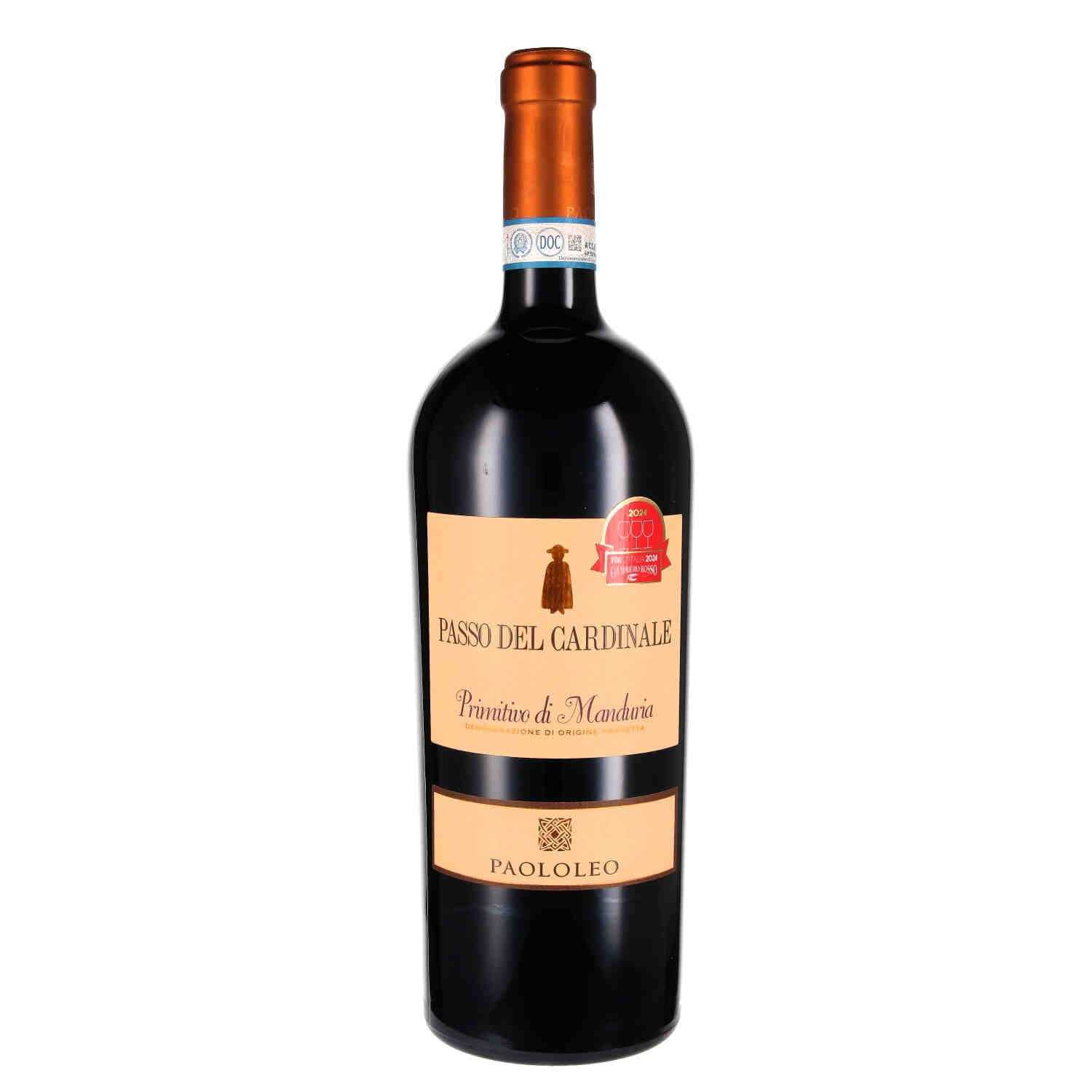 "Passo del Cardinale" Primitivo di Manduria DOP 2022  - Magnum