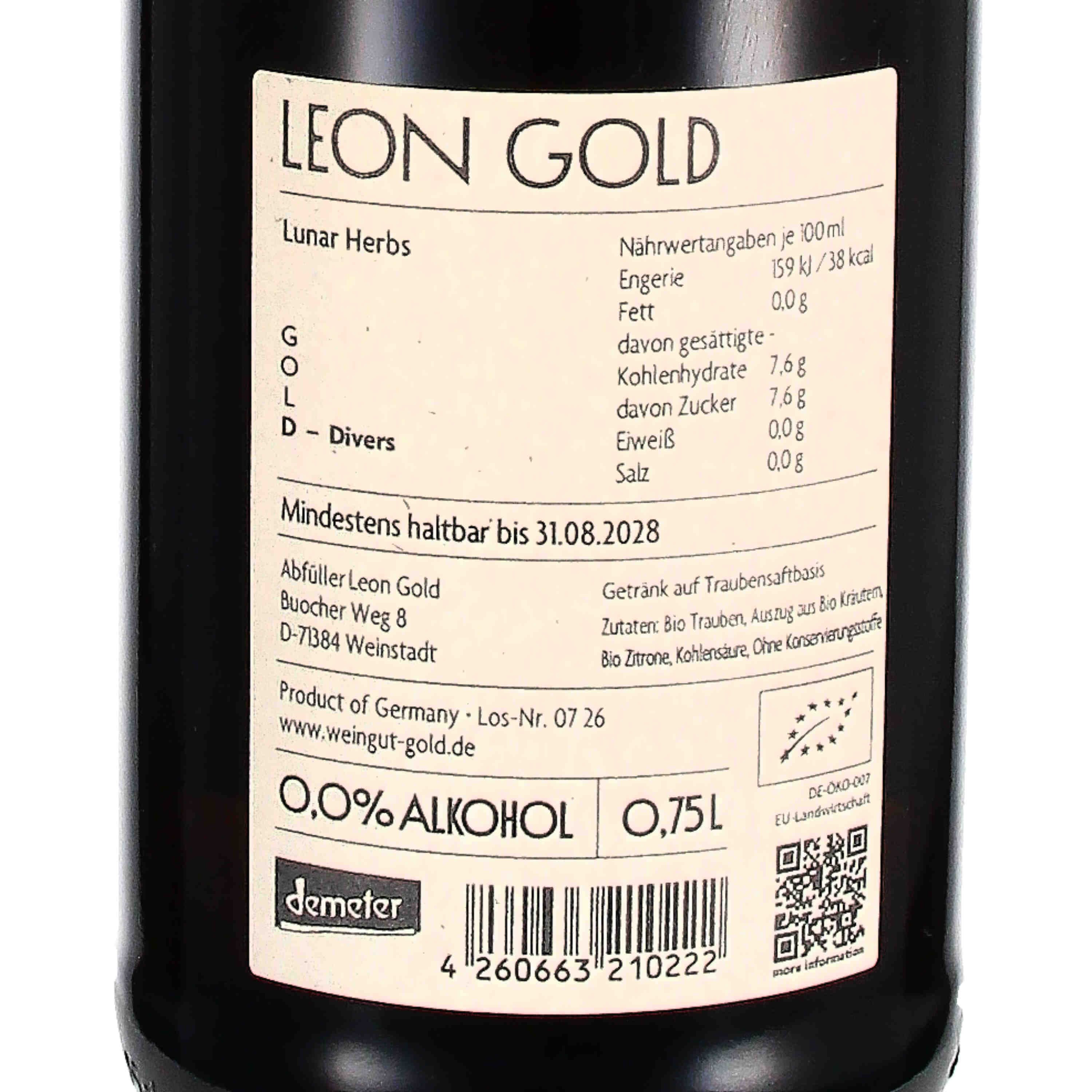 Lunar Herbs Alkoholfrei (bio)