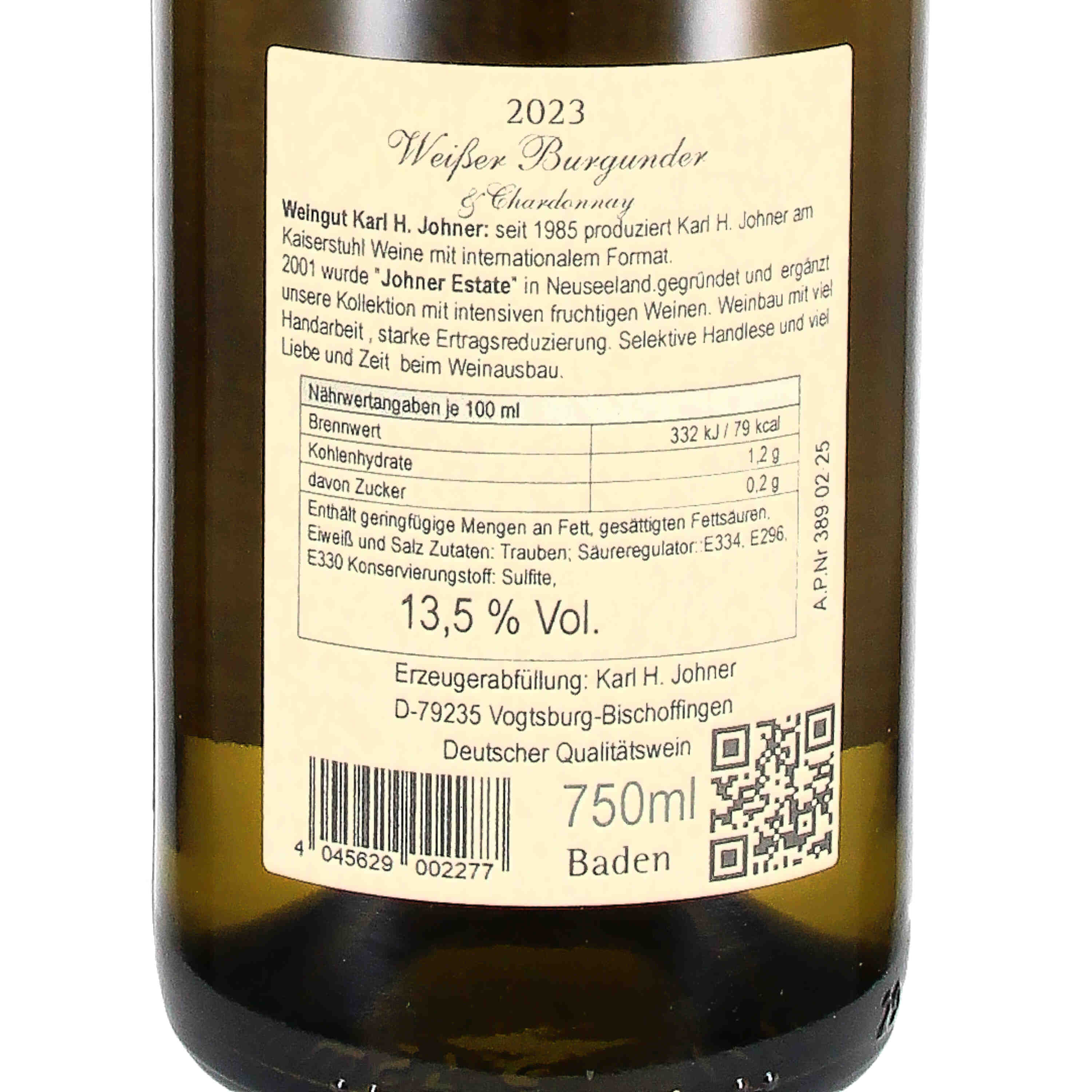 Weißer Burgunder & Chardonnay 2023
