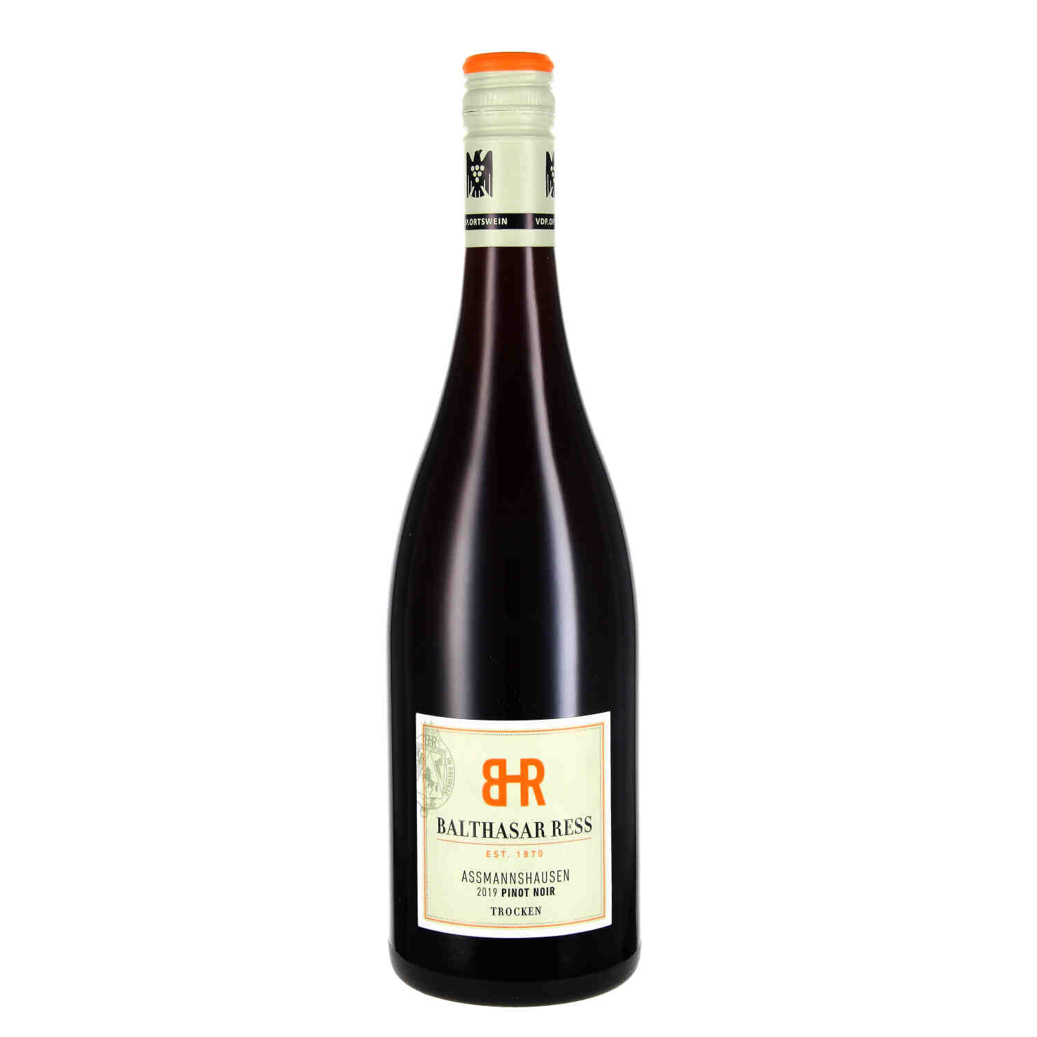 Pinot Noir Assmannshausen, QW 2019 (bio)