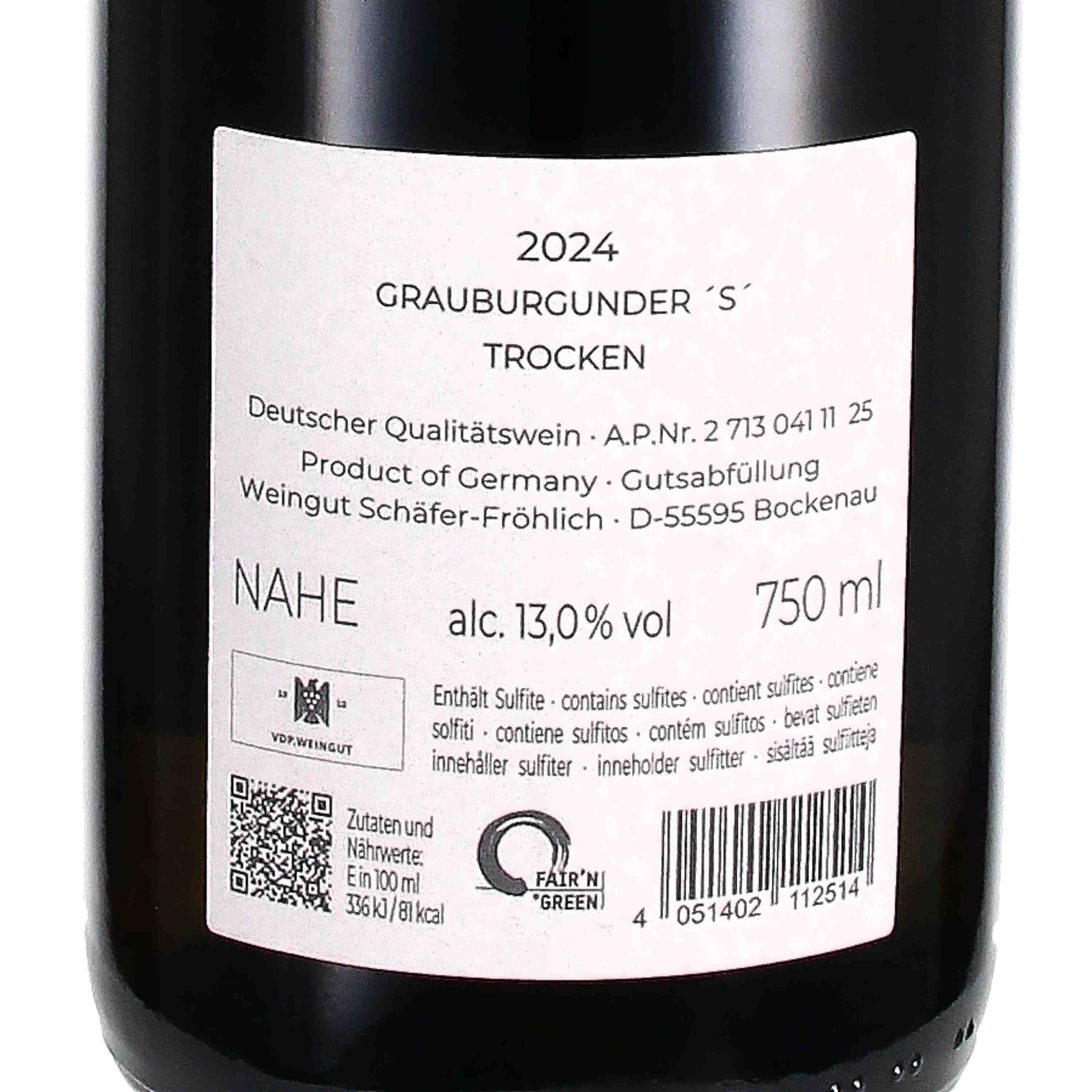 Grauburgunder 'S' trocken 2024