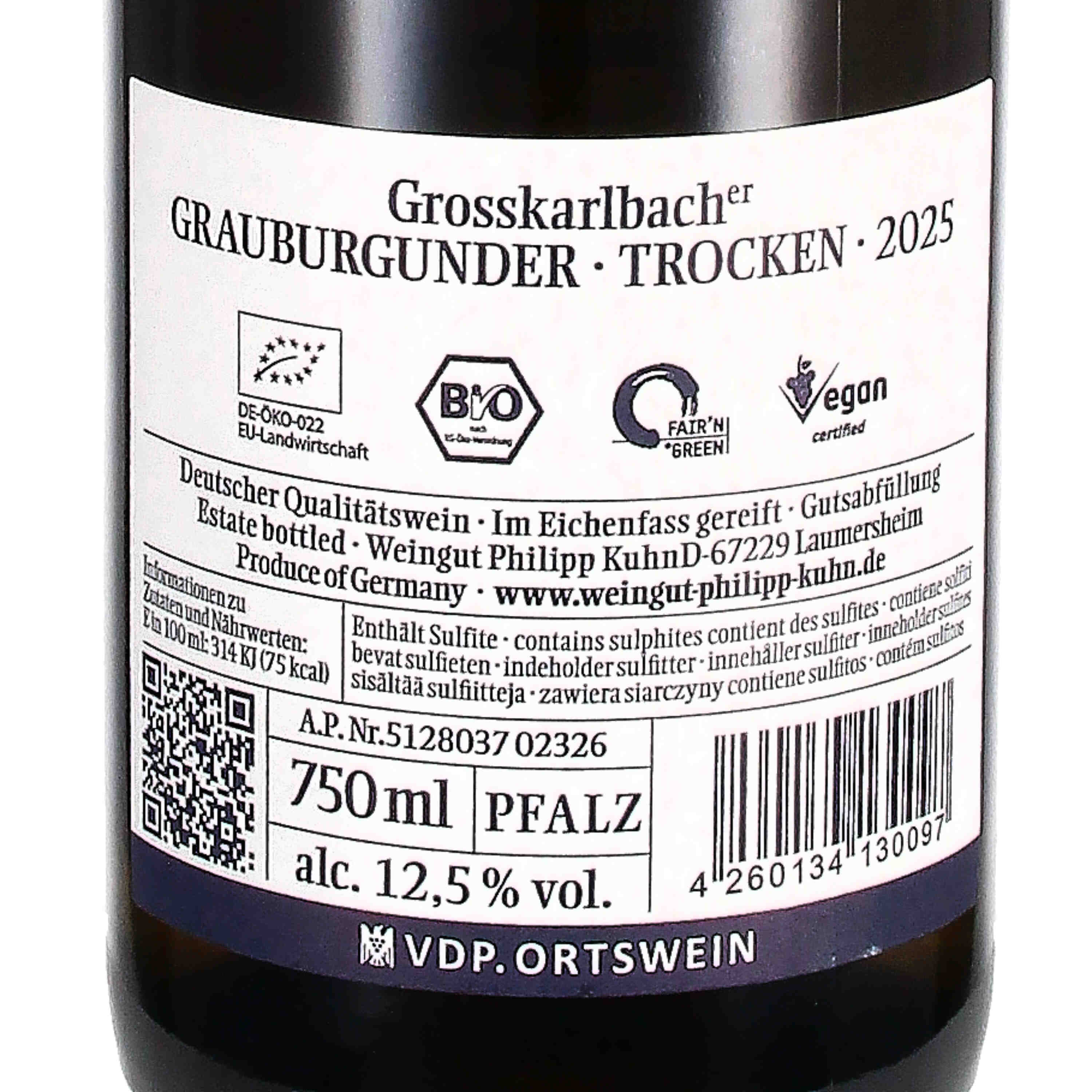 Grauer Burgunder "Vom Löss" VDP.Ortswein 2025 (bio)