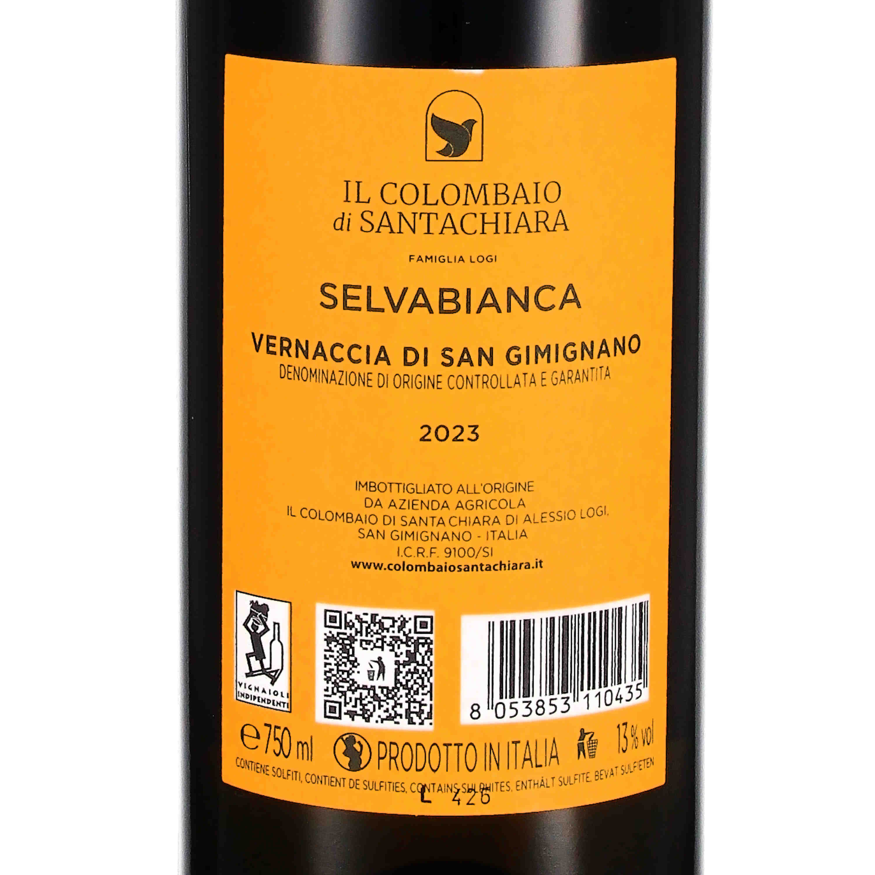Vernaccia di San Gimignano  DOCG "Selvabianca" 2023