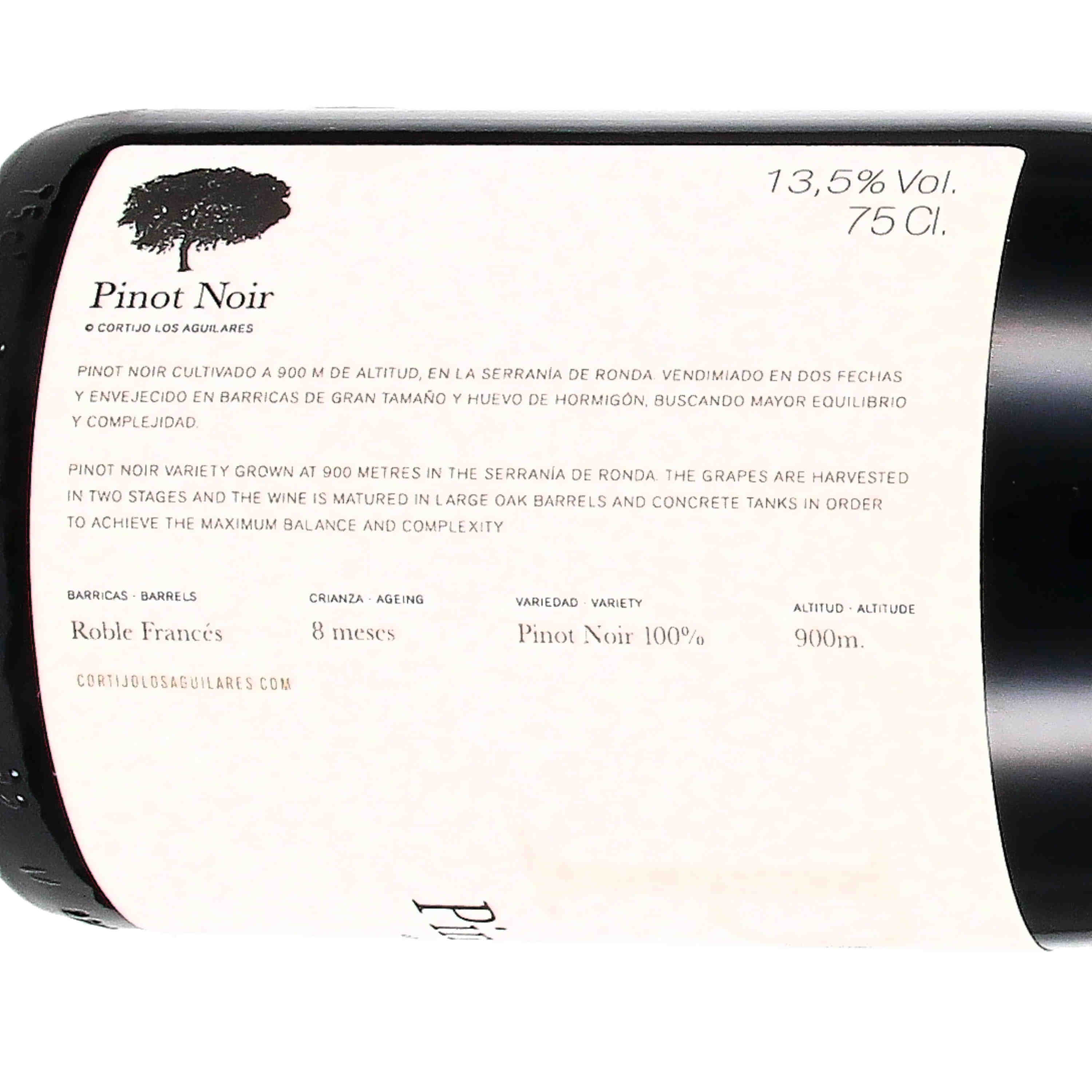 Pinot Noir Sierras de Málaga D.O. 2023