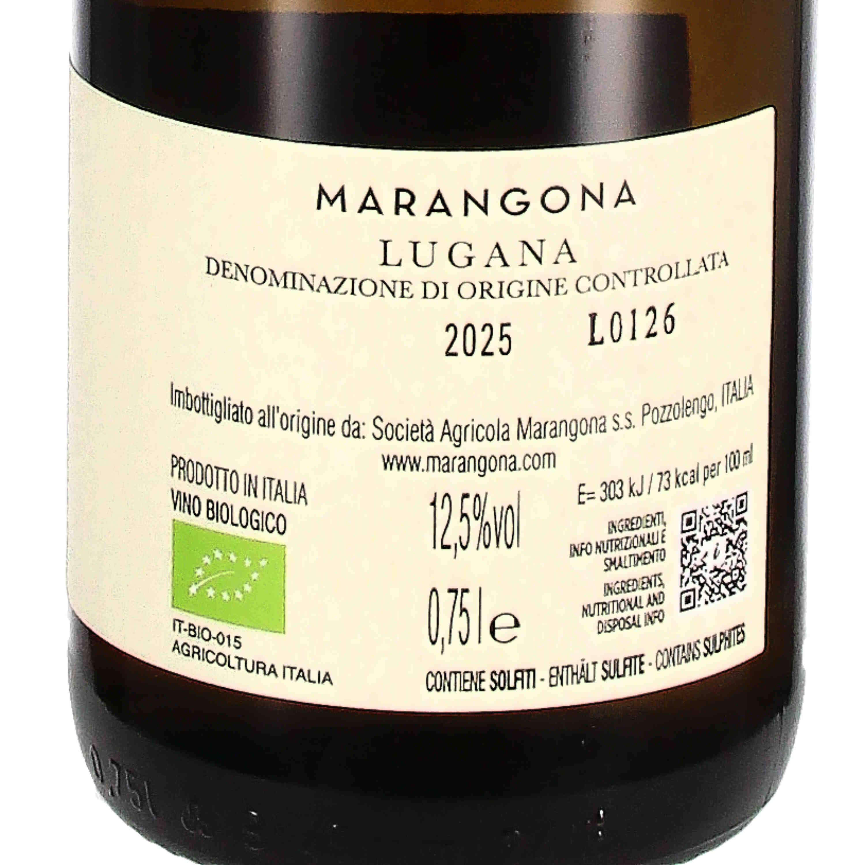 Marangona Lugana DOC 2025 (bio)