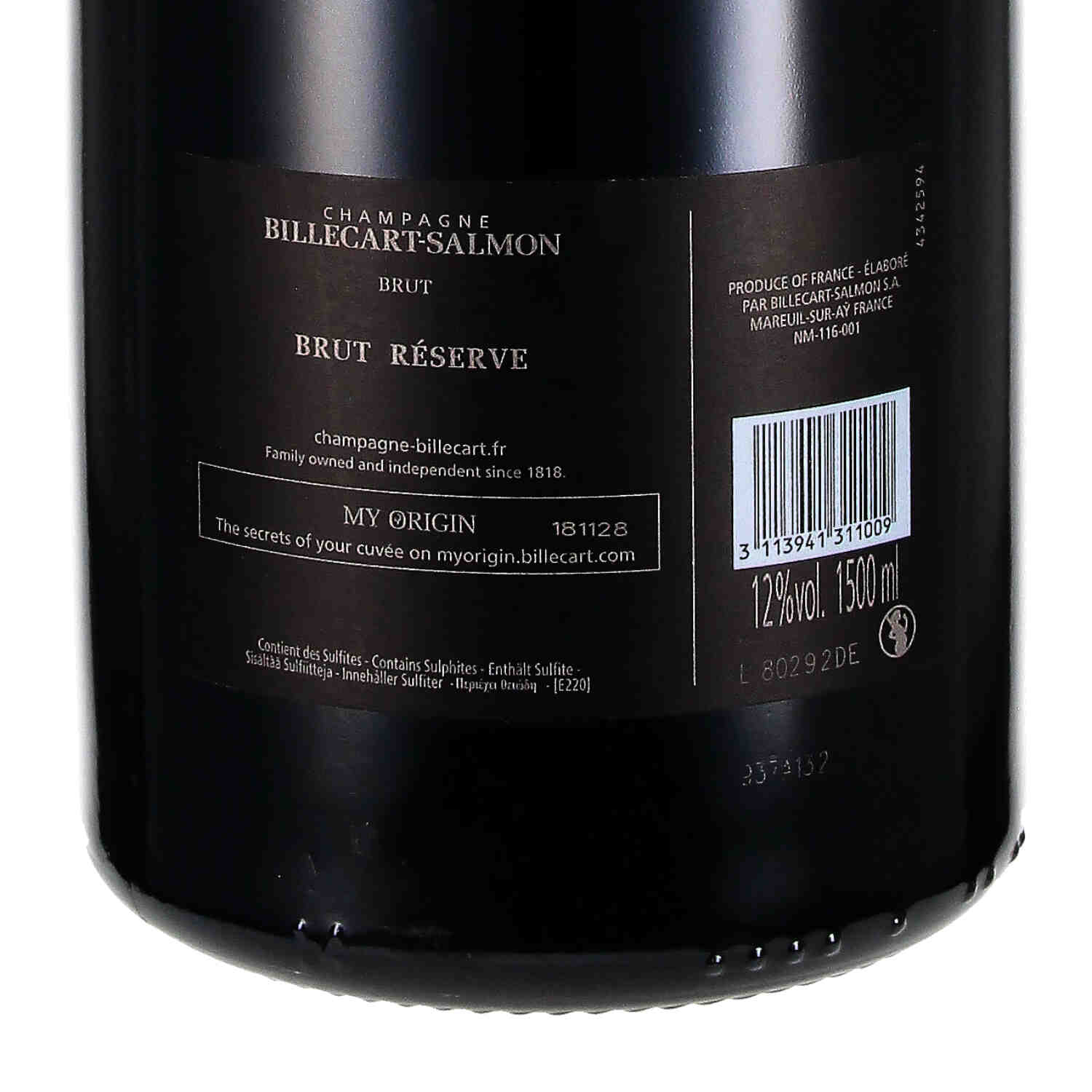 Brut Réserve, AOC Champagne - Magnum