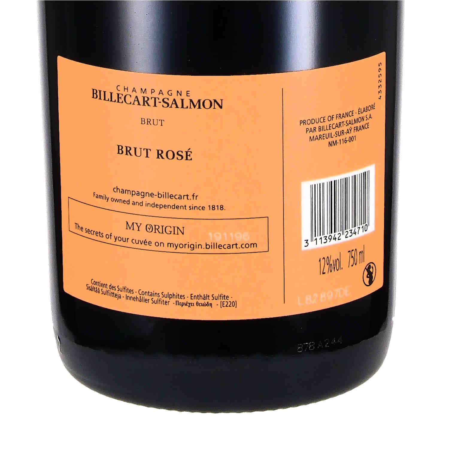 Le Rosé Brut Champagne AOC