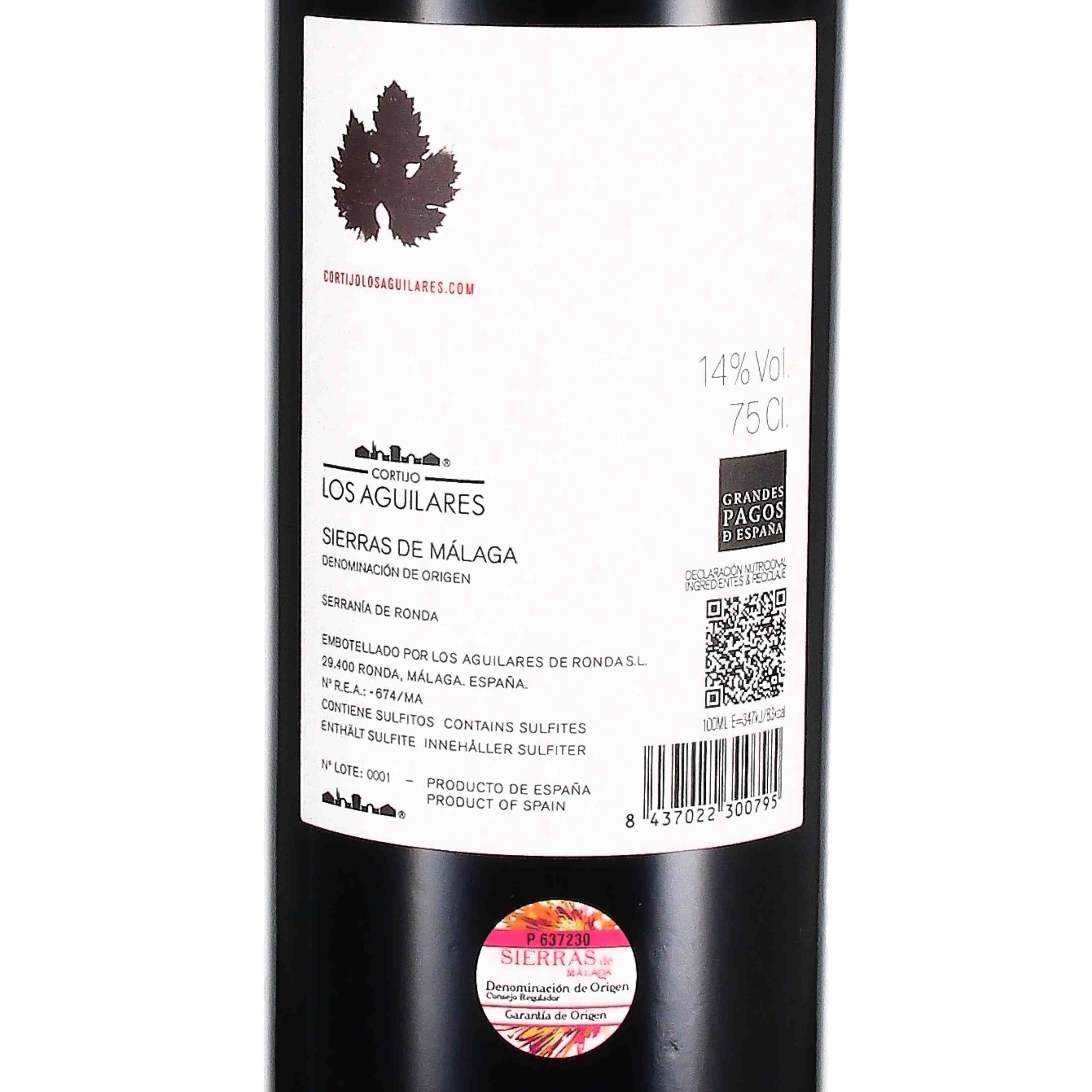 Los Aguilares Tinto Sierras de Málaga D.O. 2025