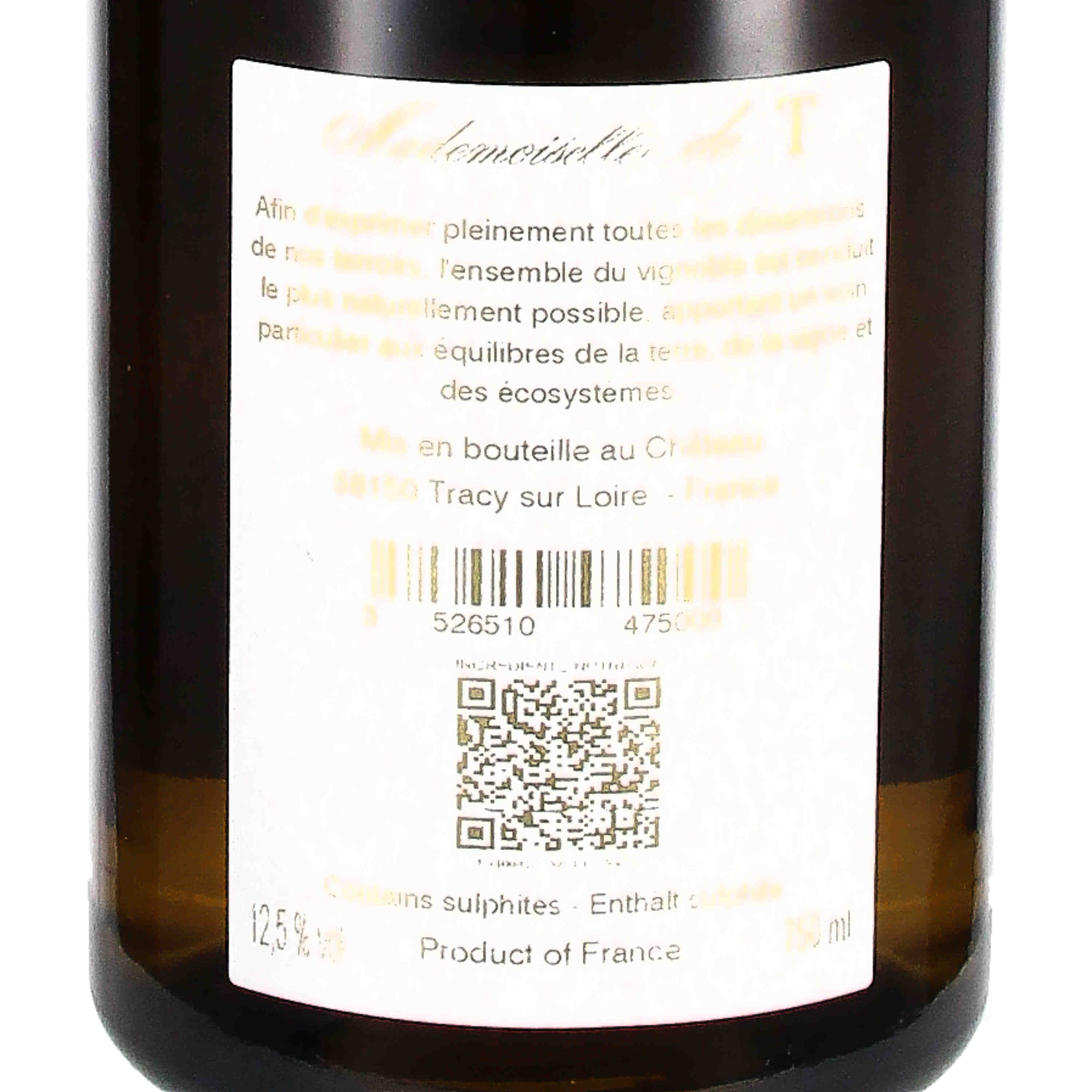 Pouilly Fumé AOC "Mademoiselle de T" 2025