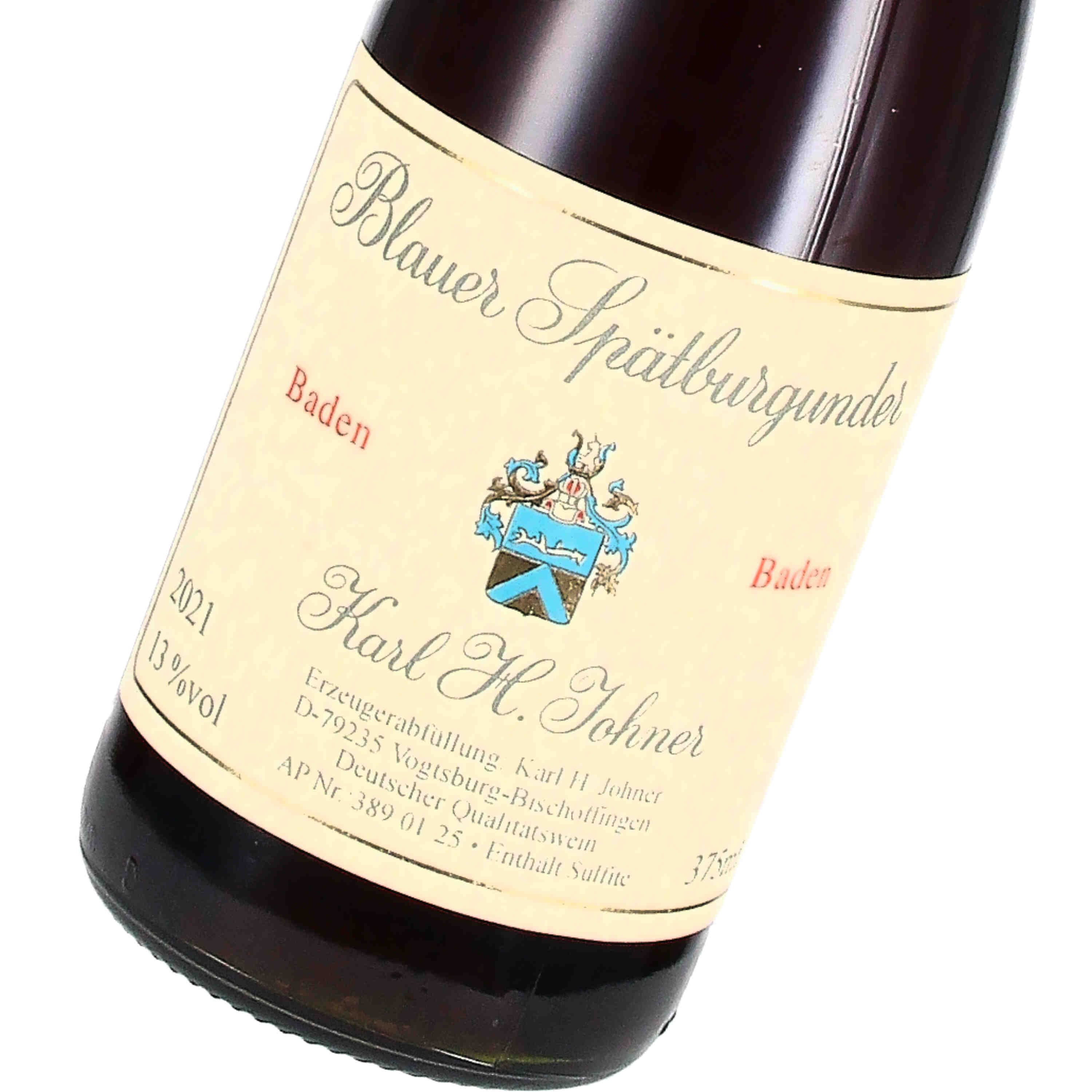 Blauer Spätburgunder 2021 - halbe Flasche