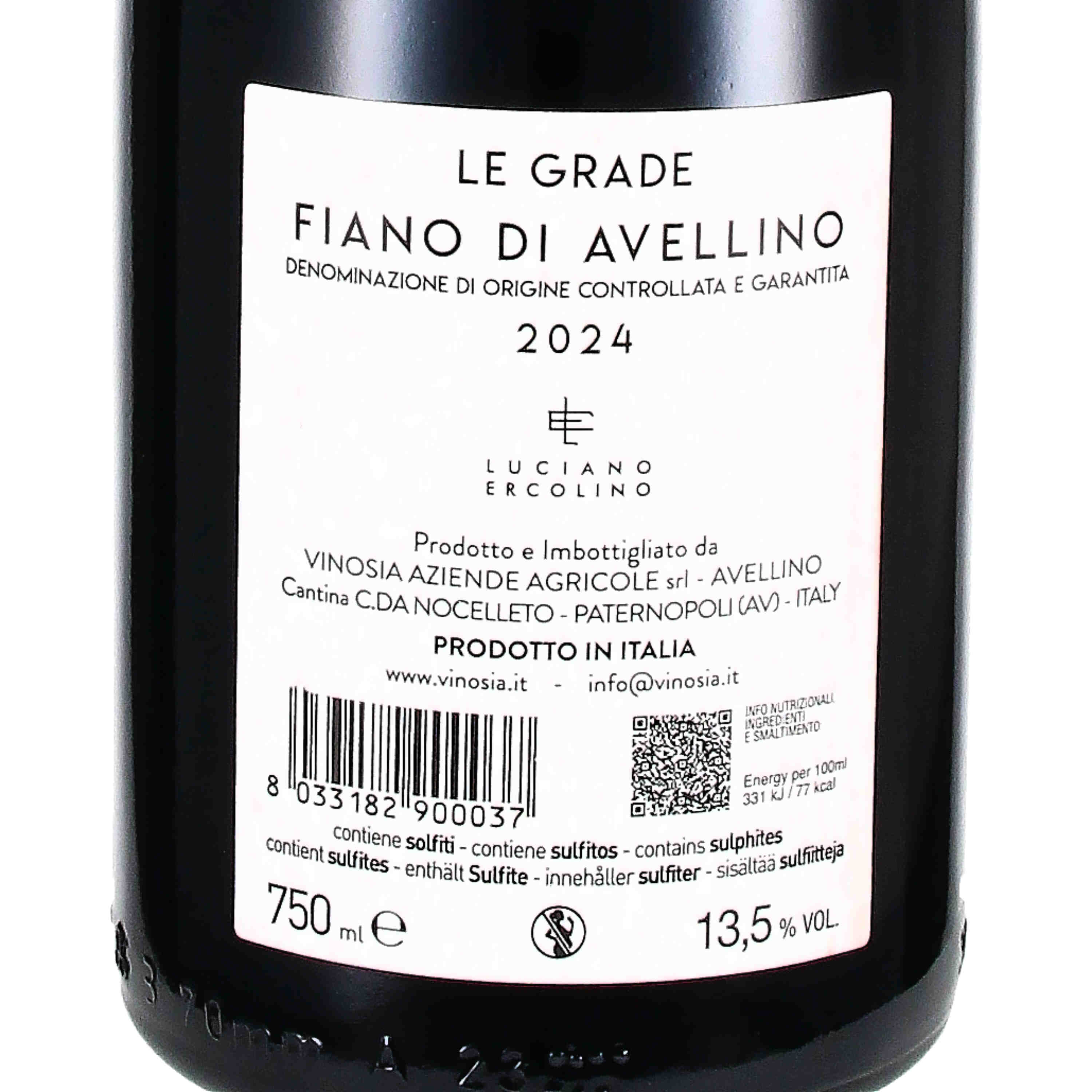 Fiano di Avellino DOCG "Le Grade" 2024