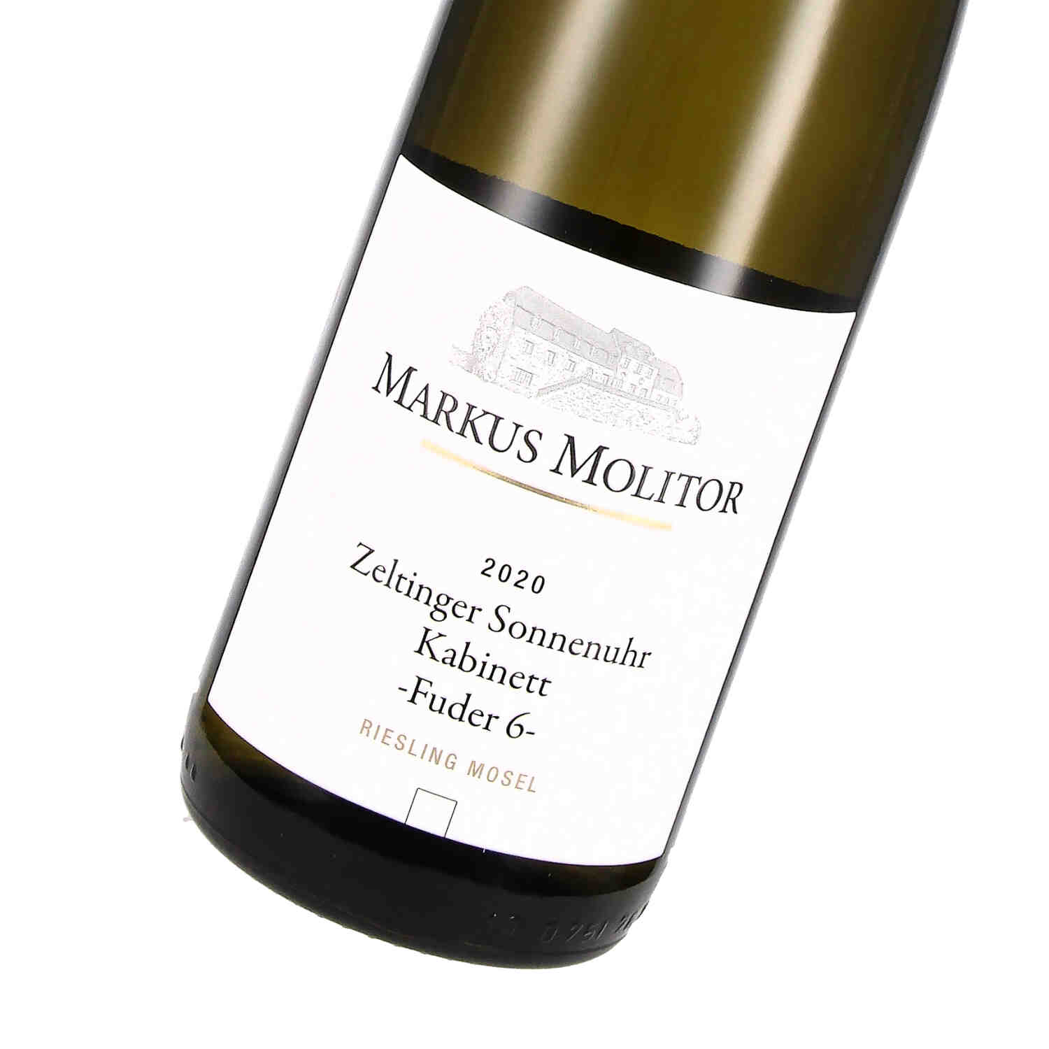Riesling Kabinett tocken Zeltinger Sonnenuhr Fuder 6 2020, PW