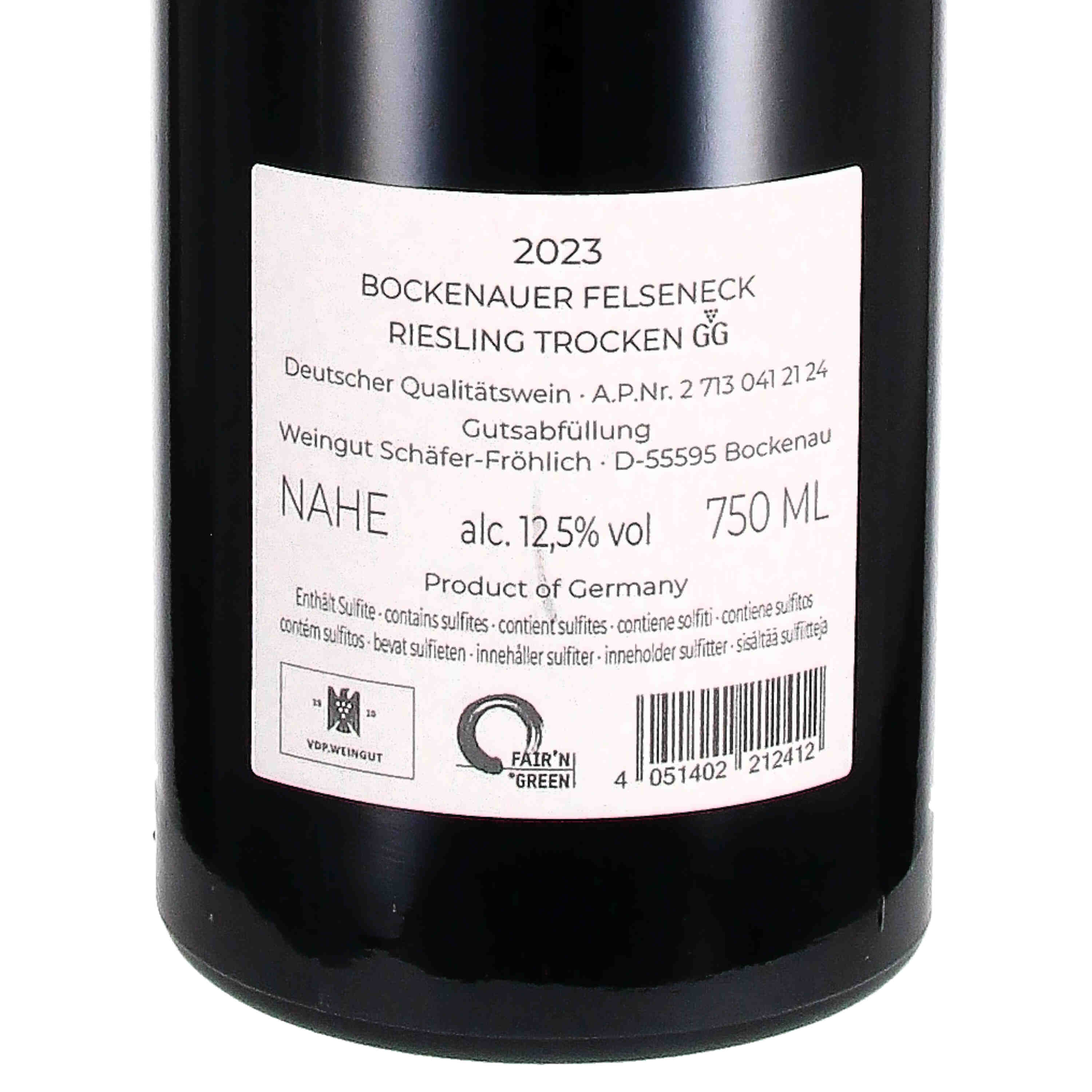 Riesling Felseneck VDP.Großes Gewächs 2023, Qw
