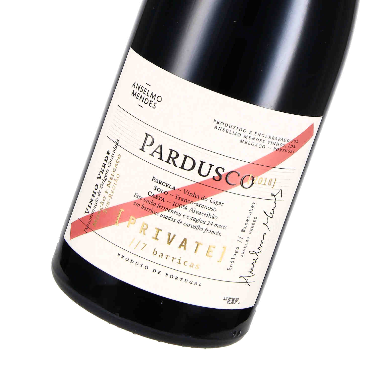 Pardusco PRIVATE Vinho Verde Tinto 2018