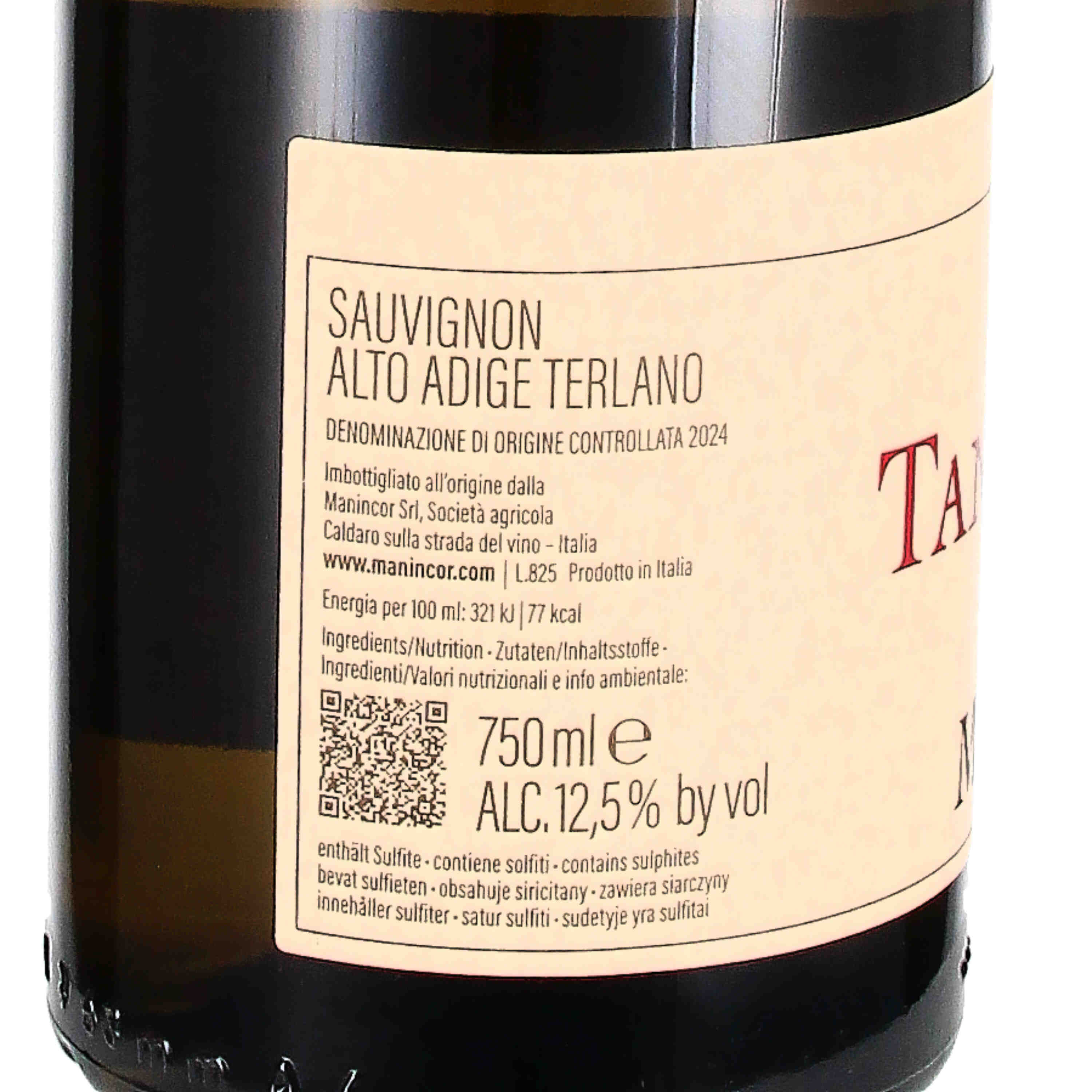 Sauvignon Blanc Tannenberg Terlan DOC 2024 (bio)